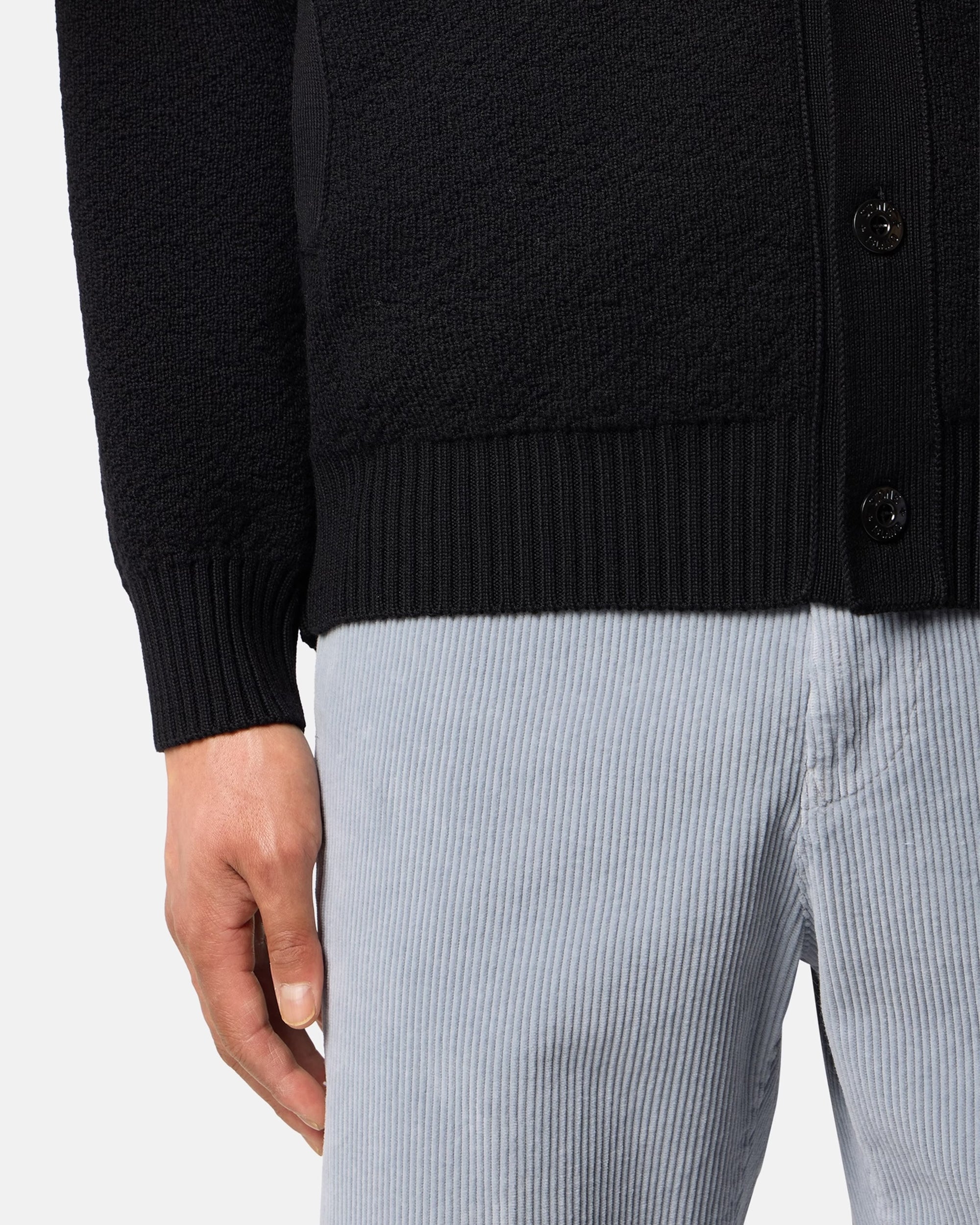 Jackets Coats Stone Island Logo Relaxed Men's Cardigan - L2S155100010-V0029