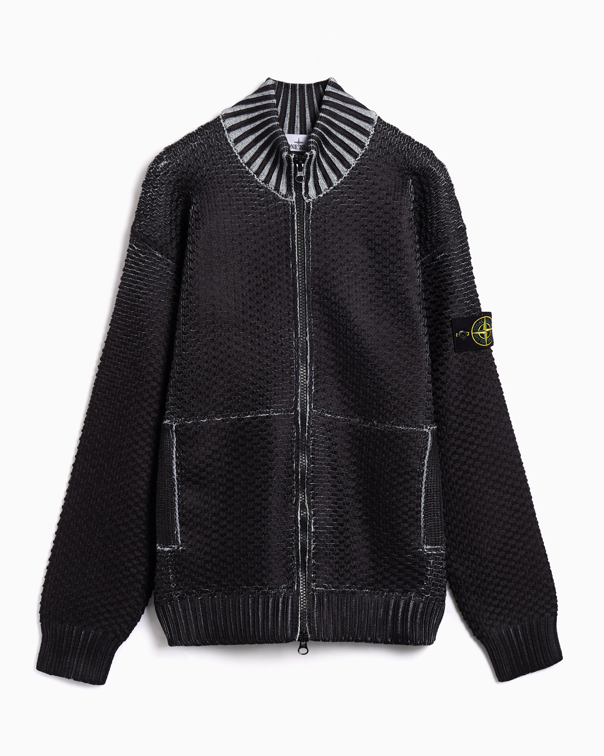 stone  zipセーター Stone Island Relaxed Men's Cardigan