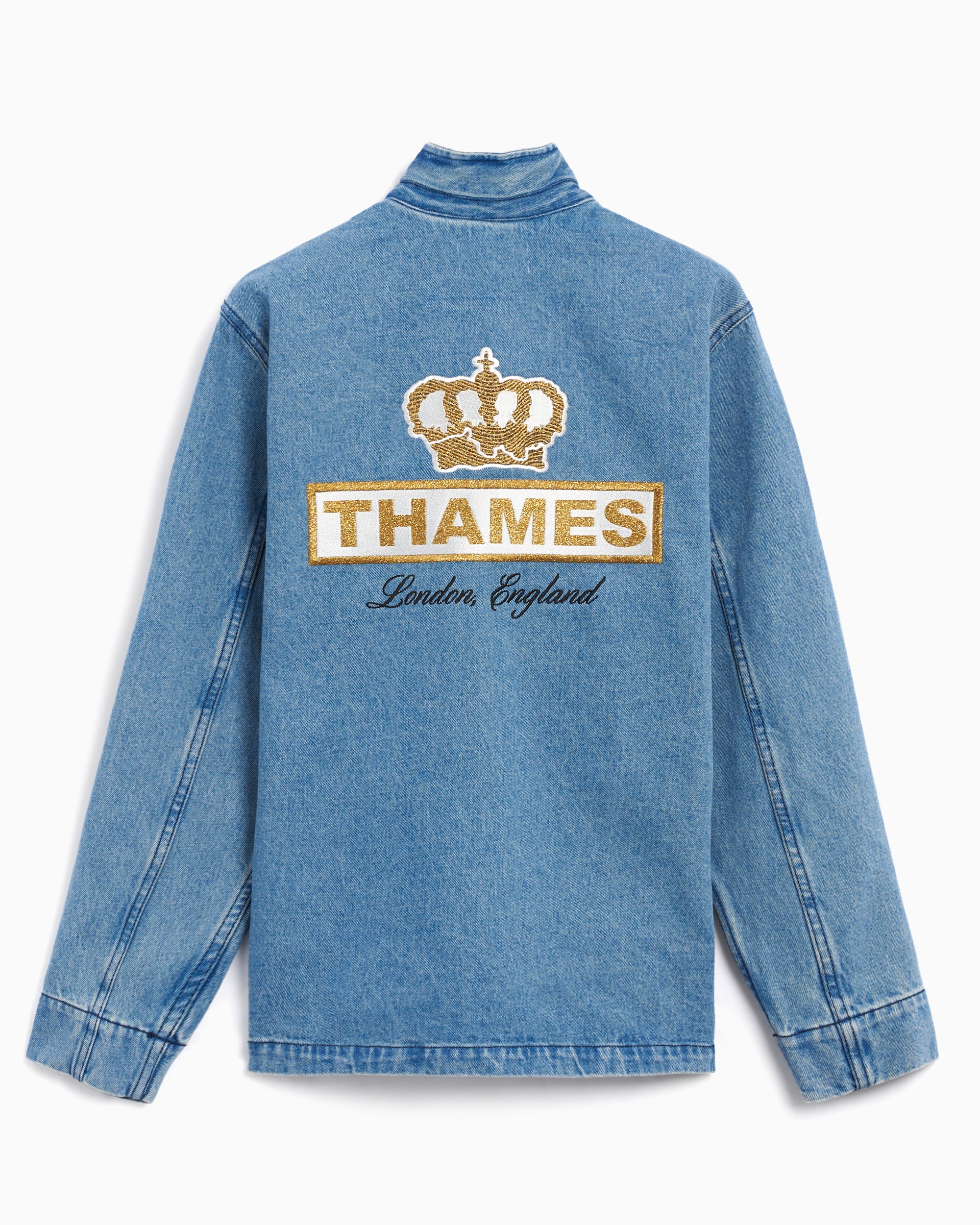 THAMES MMXX. THAMES MMXX. Victor Men's Wash Denim Jacket Men's Denim J