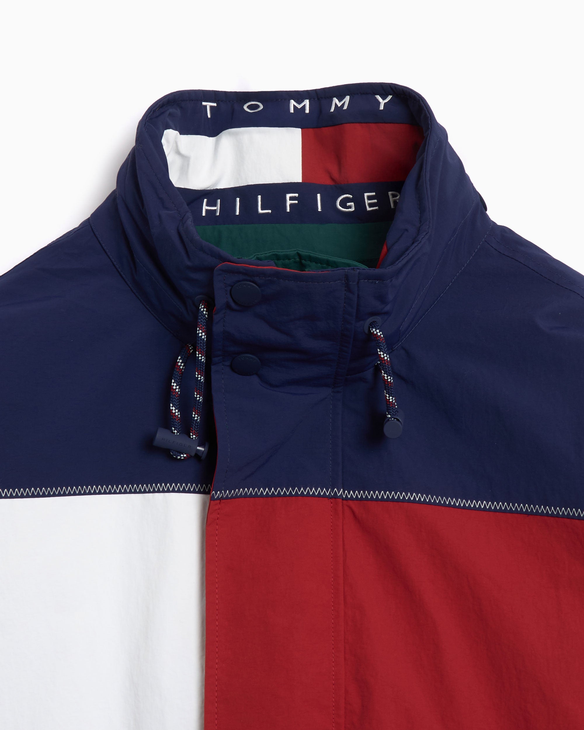 Jackets Coats Tommy Hilfiger Sailing Reversible Relaxed Men's Rain Jacket - MN0MN00006L6K