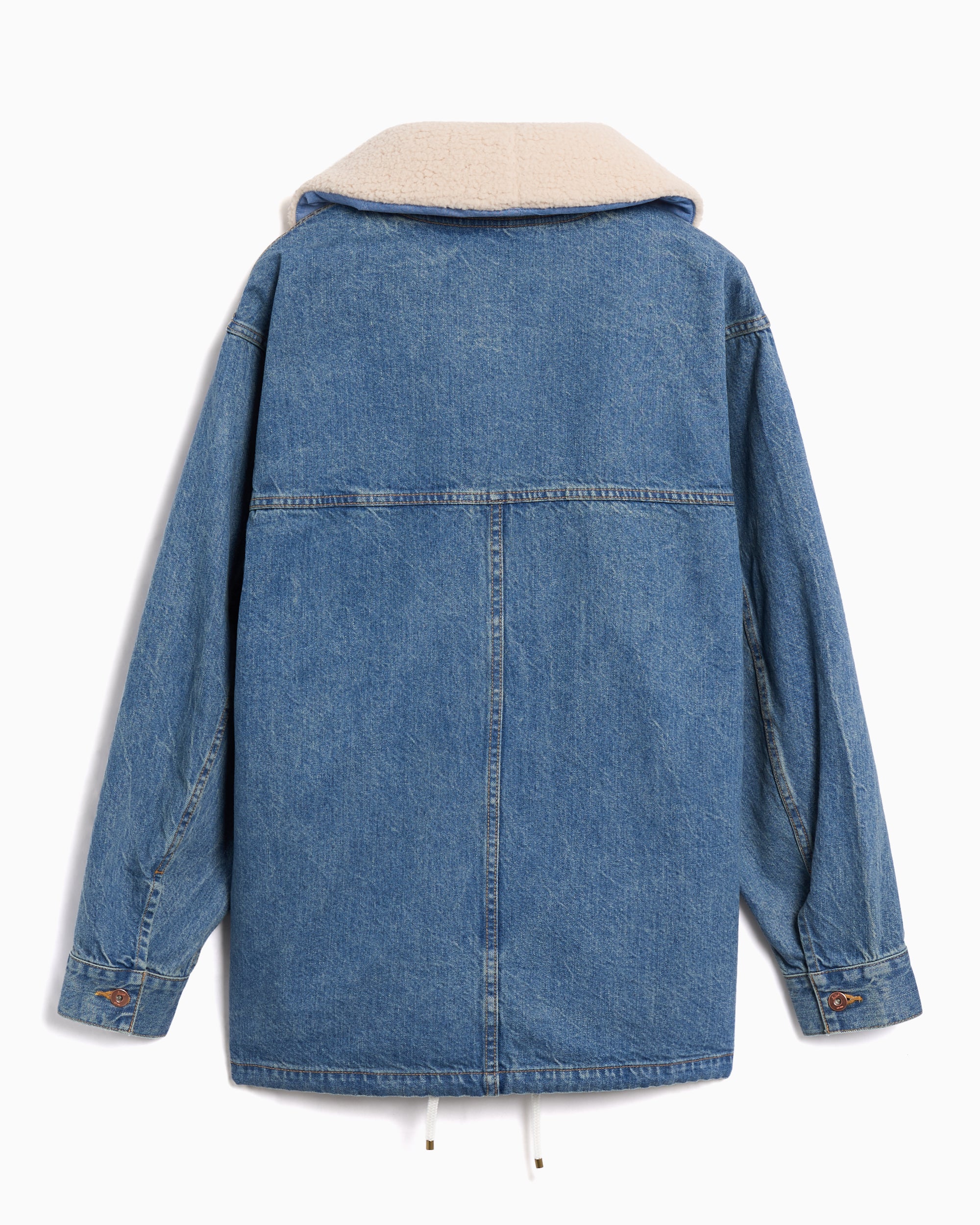 Woolrich Outdoor Label Ranch Detachable Oversize Men's Denim Jacket