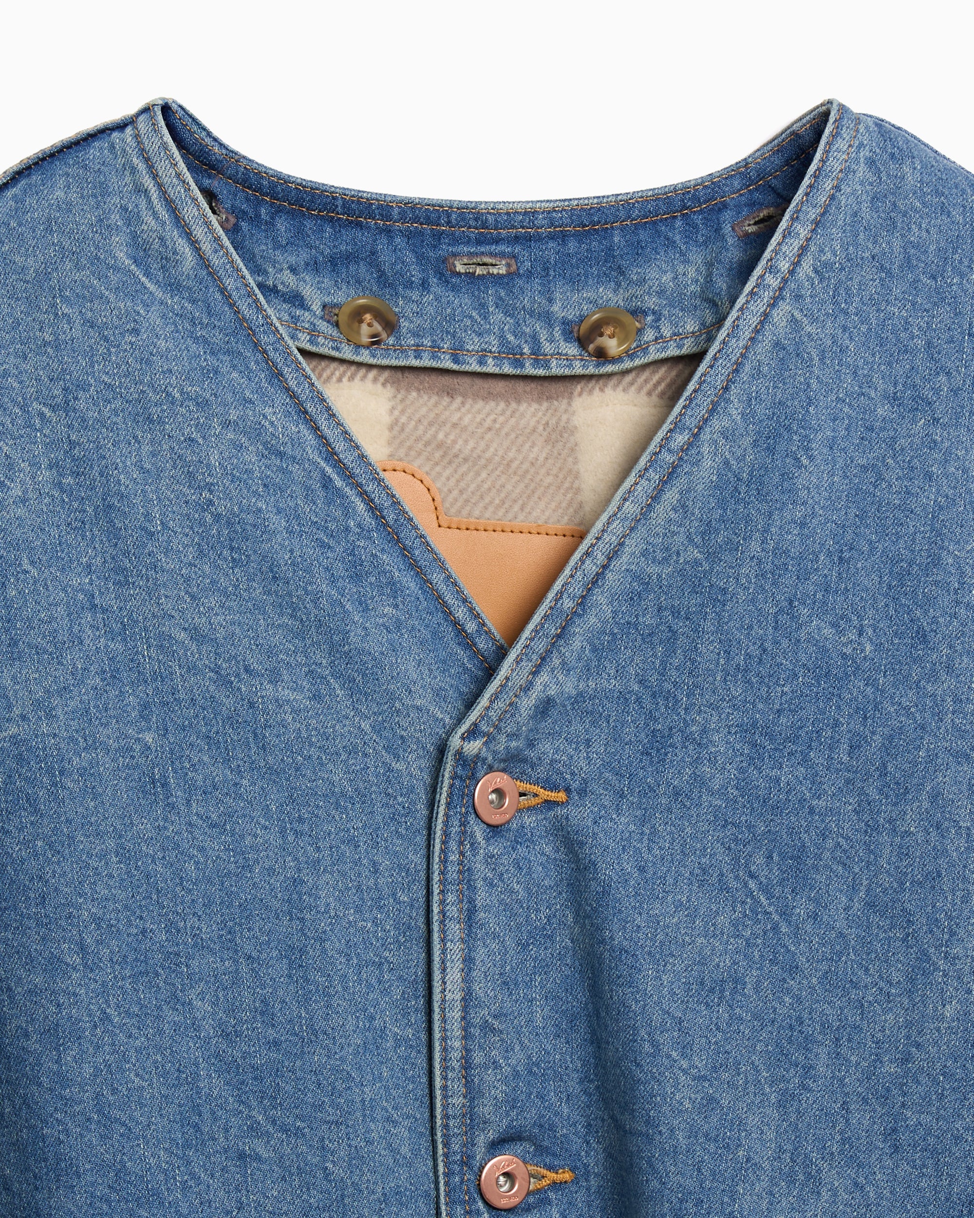 Woolrich Outdoor Label Ranch Detachable Oversize Men's Denim Jacket
