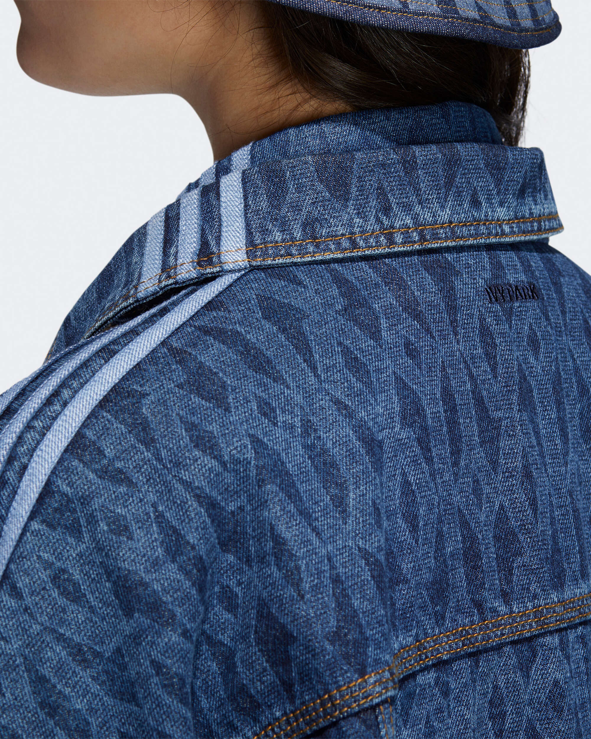X Ivy Park adidas x Ivy Park Monogram Denim Unisex Track Jacket Unisex