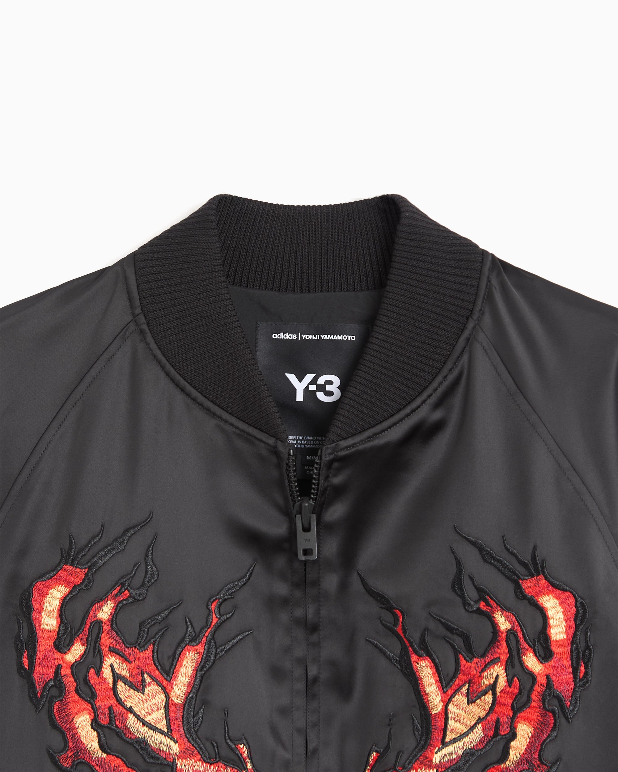 Jackets Coats Y-3 Souvenir Embroidered Relaxed Unisex Bomber - KR1110