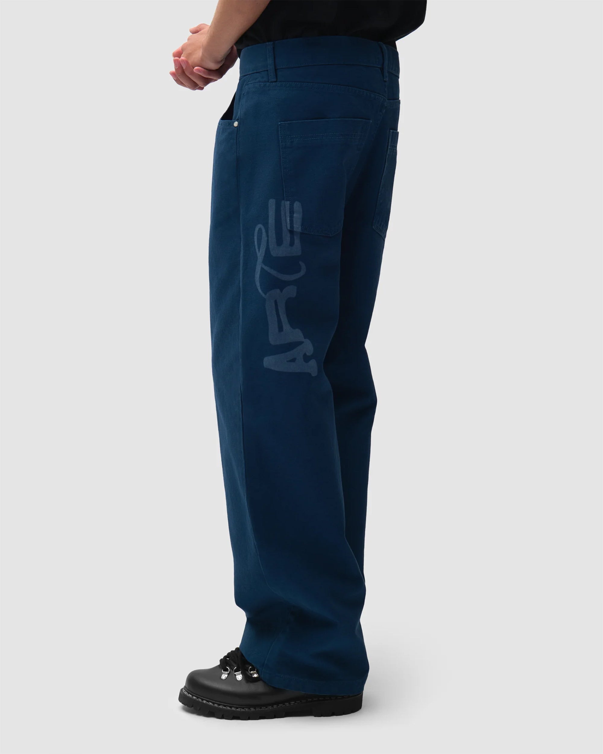 Arte Antwerp Stencil Uniform Logo Relaxed Men's Jeans