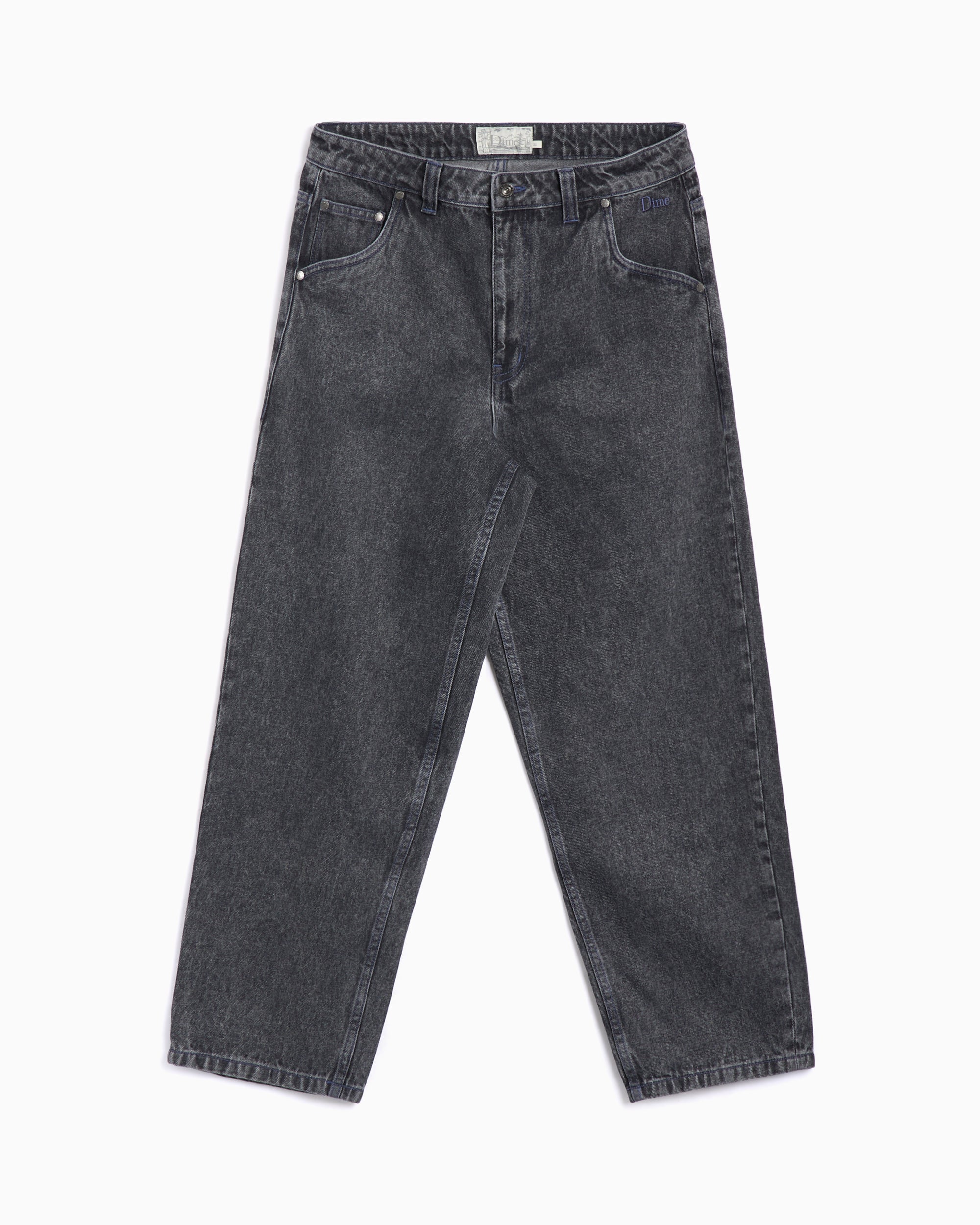 Jeans Dime MTL Classic Men's Baggy Denim Pants Men's Jeans - DIMEHO2415BLK