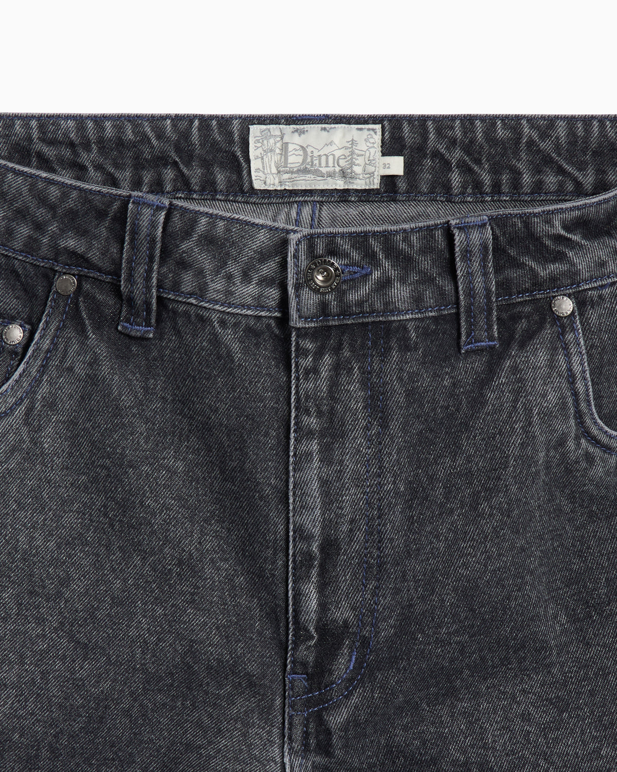 Dime CLASSIC BAGGY DENIM PANTS 32 Dime Pants Classic Baggy Denim 
