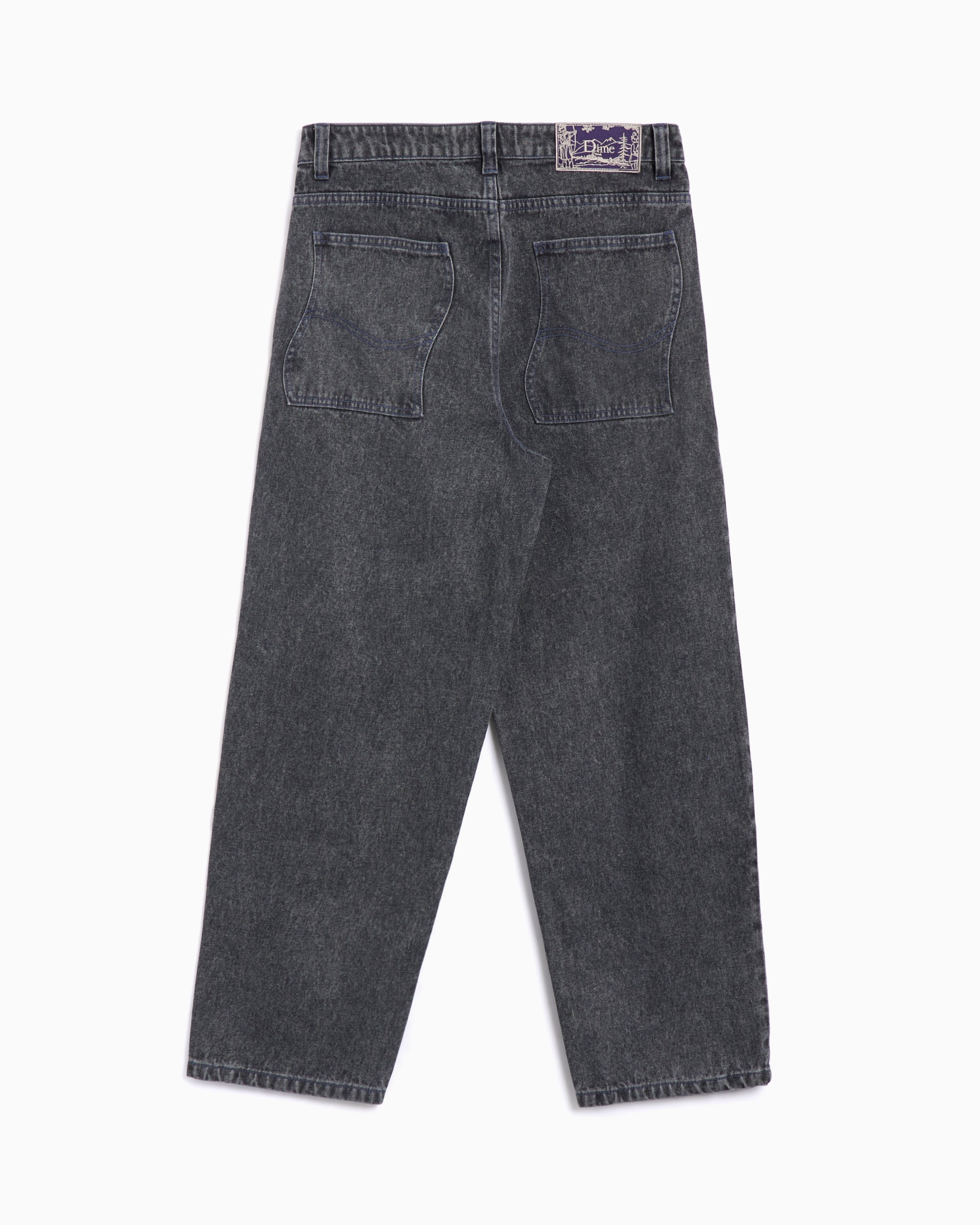 Jeans Dime MTL Classic Men's Baggy Denim Pants Men's Jeans - DIMEHO2415BLK