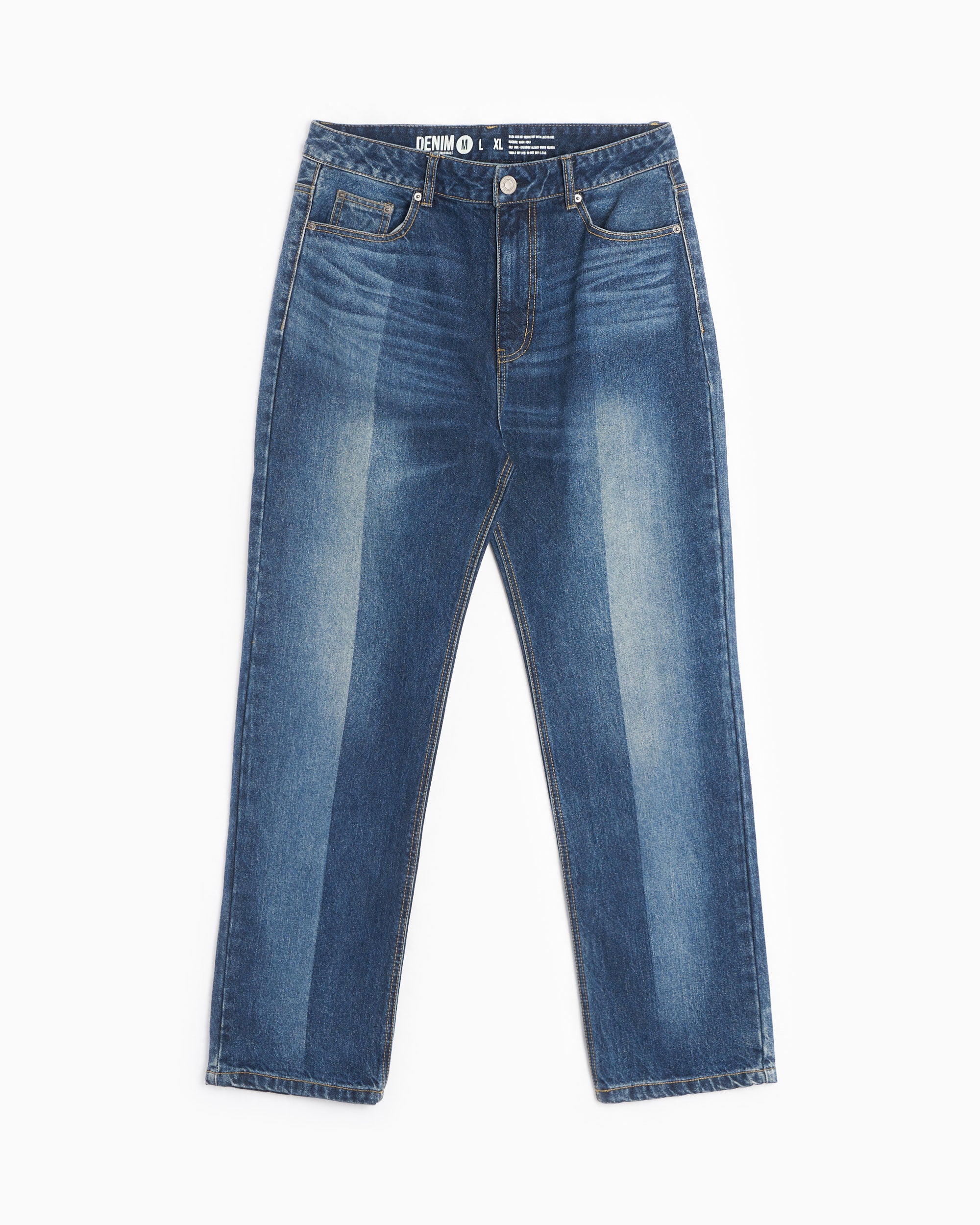 Extraordinary® Extraordinary® Laser Men's Straight Denim Pants Men's J