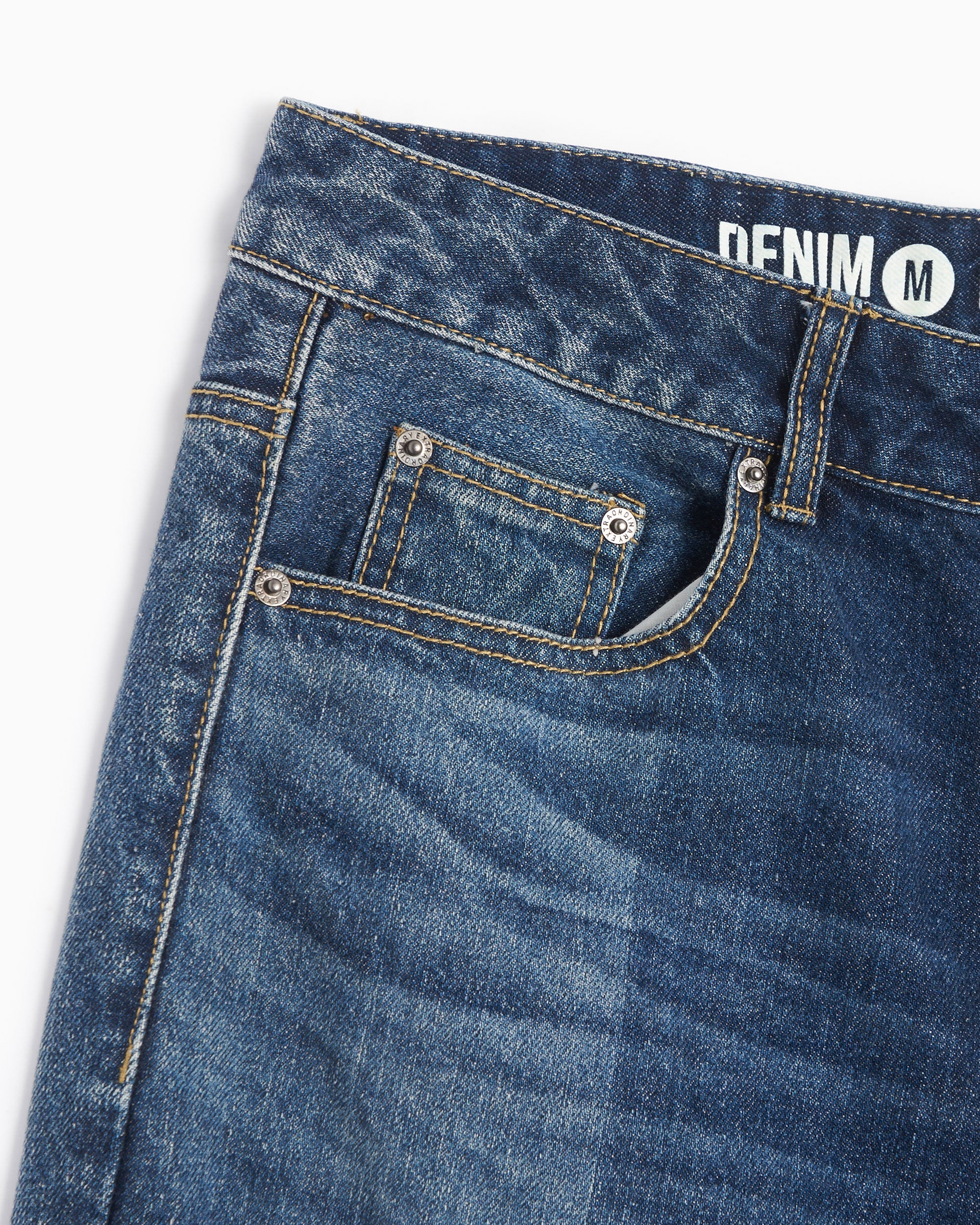 Extraordinary® Extraordinary® Laser Men's Straight Denim Pants Men's J