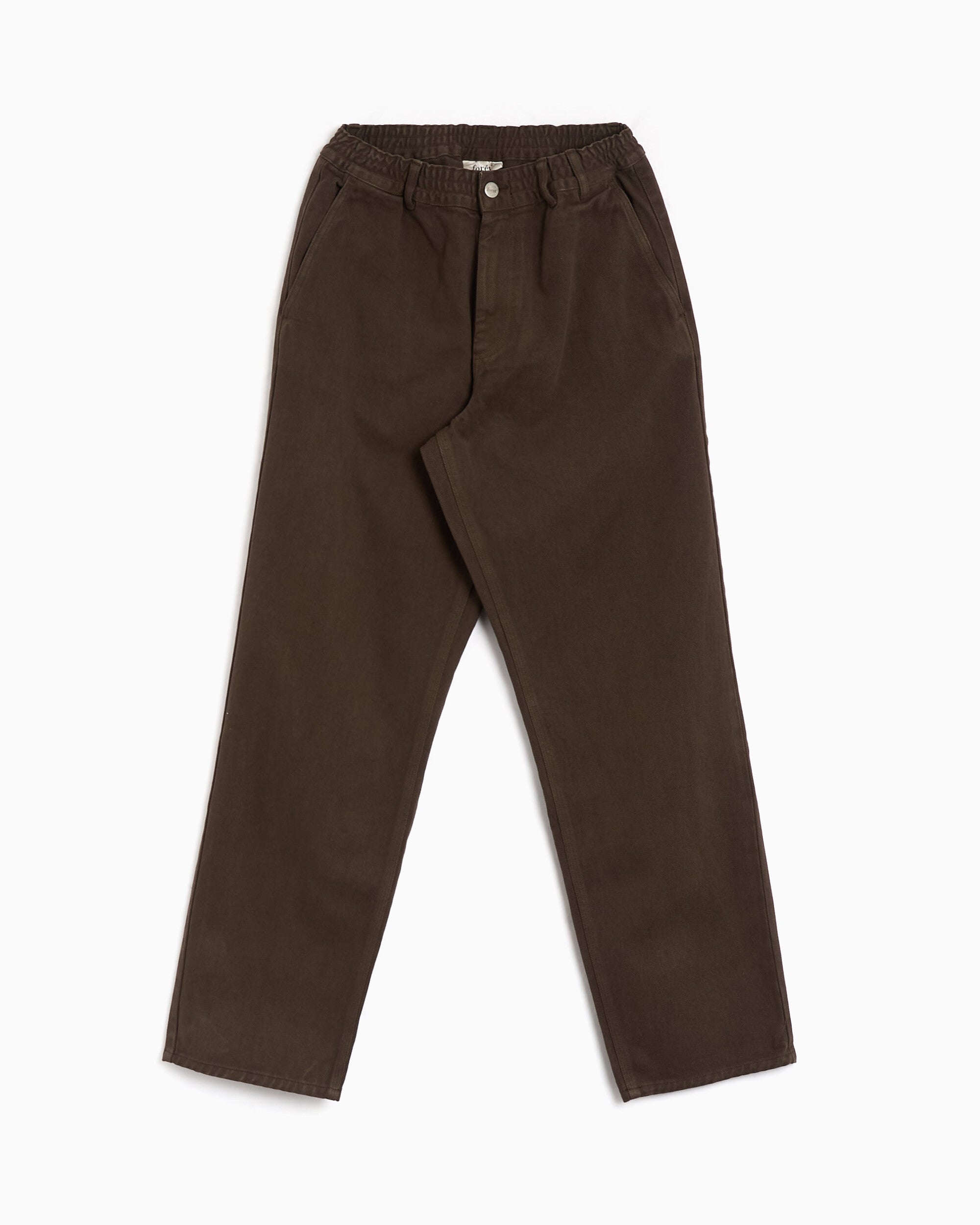Jeans forét Clay Relaxed Men's Chino Jeans - F1453-BROWNDENIM