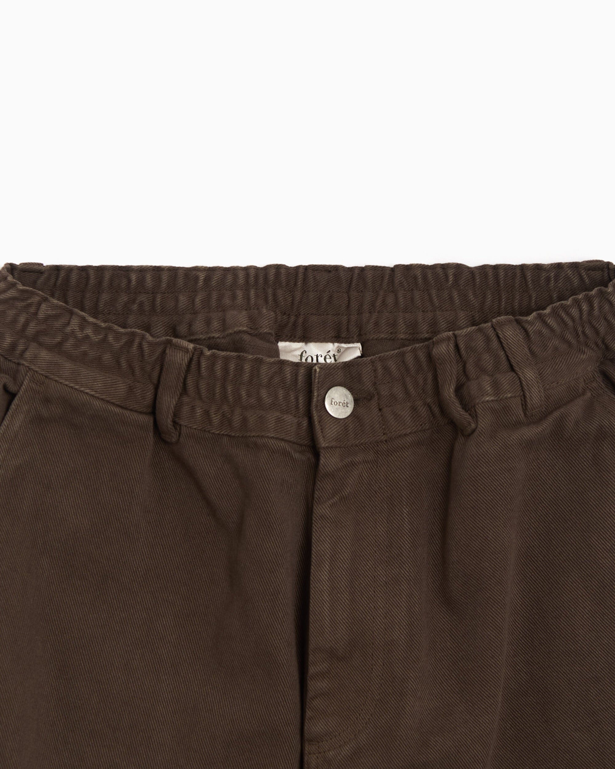 Jeans forét Clay Relaxed Men's Chino Jeans - F1453-BROWNDENIM