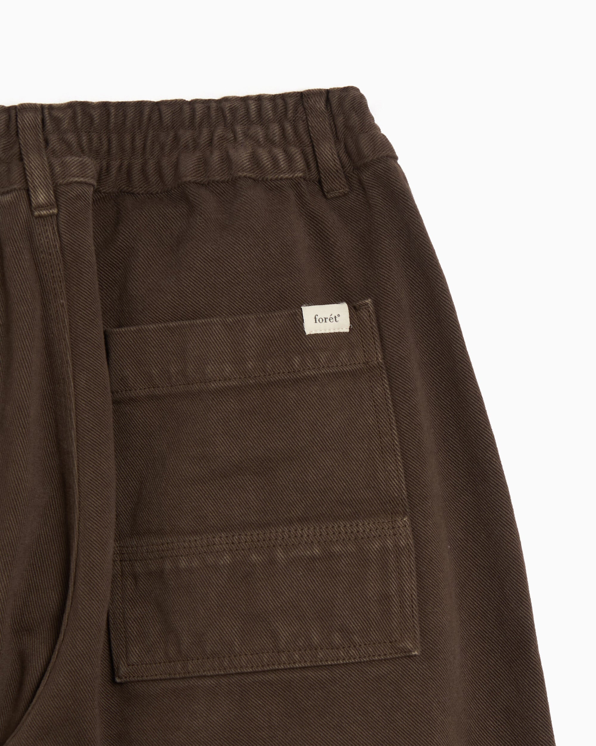 Jeans forét Clay Relaxed Men's Chino Jeans - F1453-BROWNDENIM