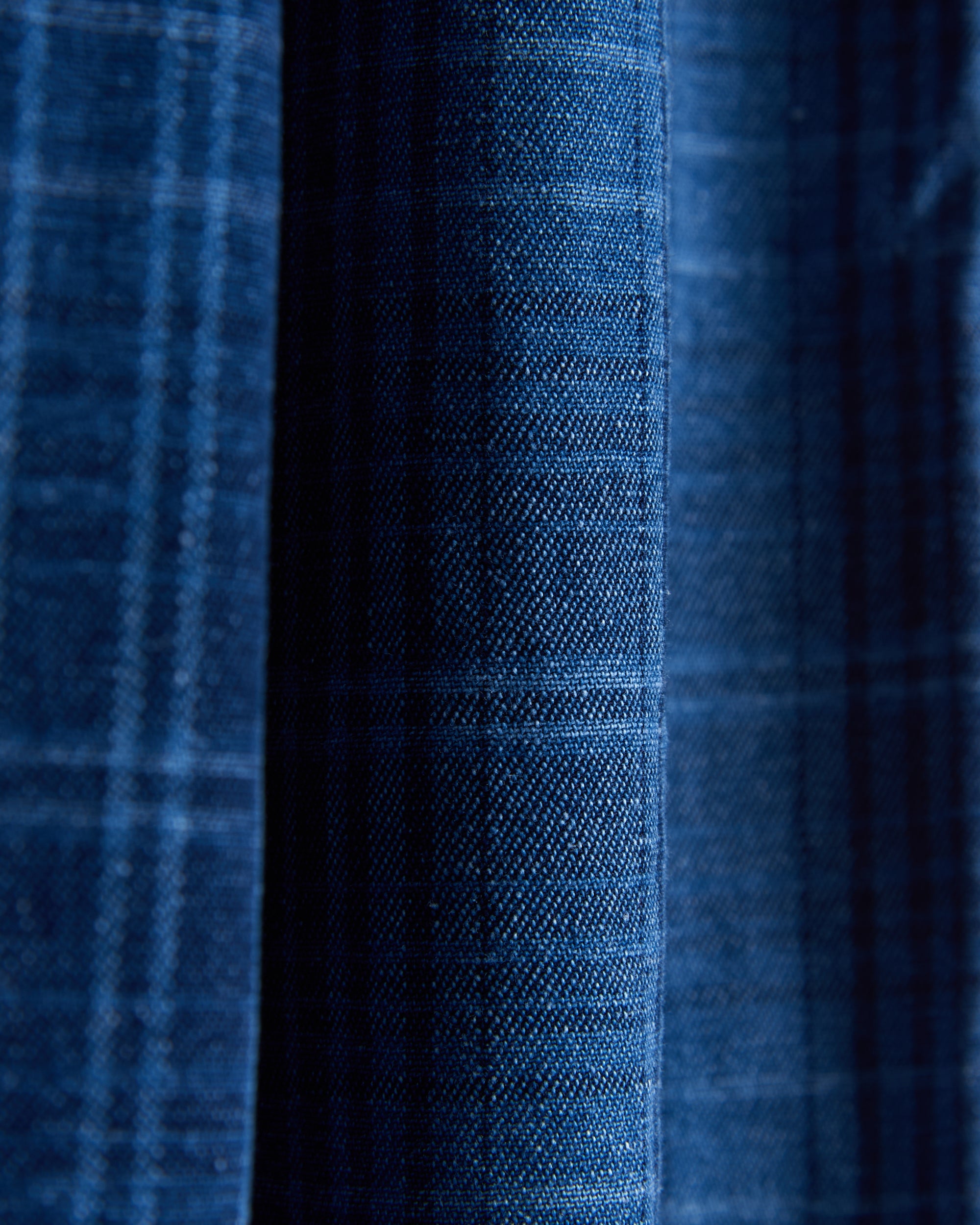 Jeans Gramicci O.G. Plaid Relaxed Men's Jeans - G5FM-P076-INDIGOCHECKEREDPLAID