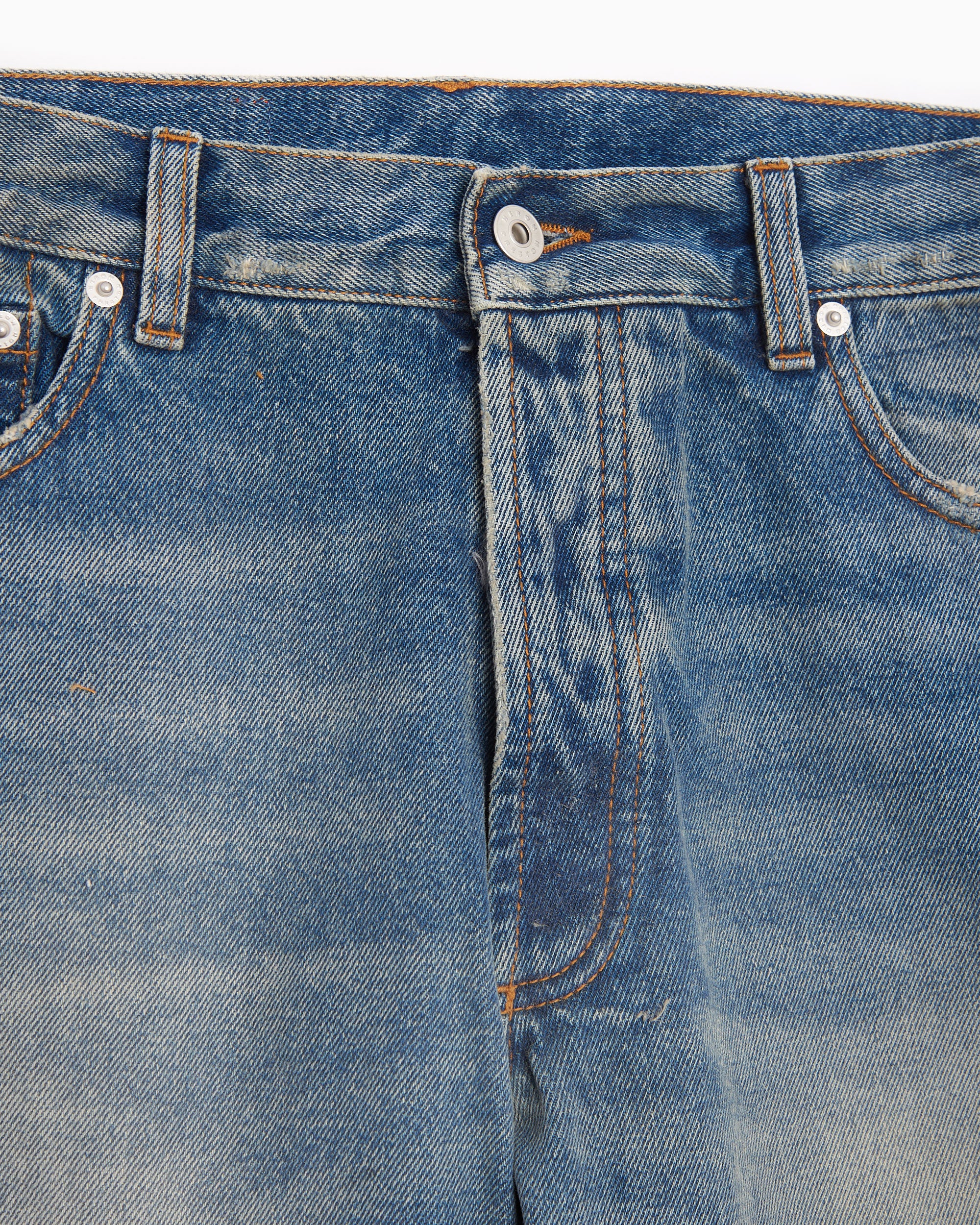 Heron Preston Distressed Regular Men's Pants Men's Jeans