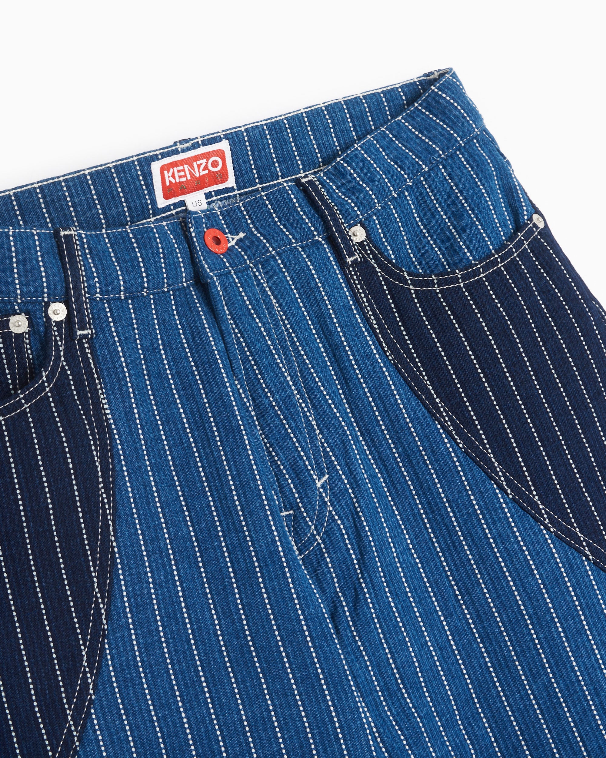Kenzo Patchwork Men's Denim Pants Men's Jeans