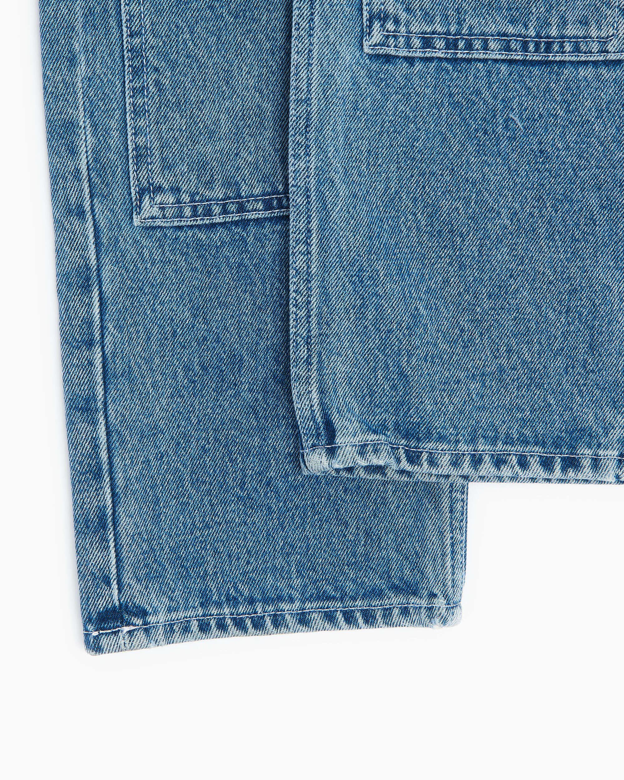 Jeans Lourdes New York Lourdes 20 Pocket Unisex Denim Pants Unisex Jeans - LOF1XT04AP-TE427.326
