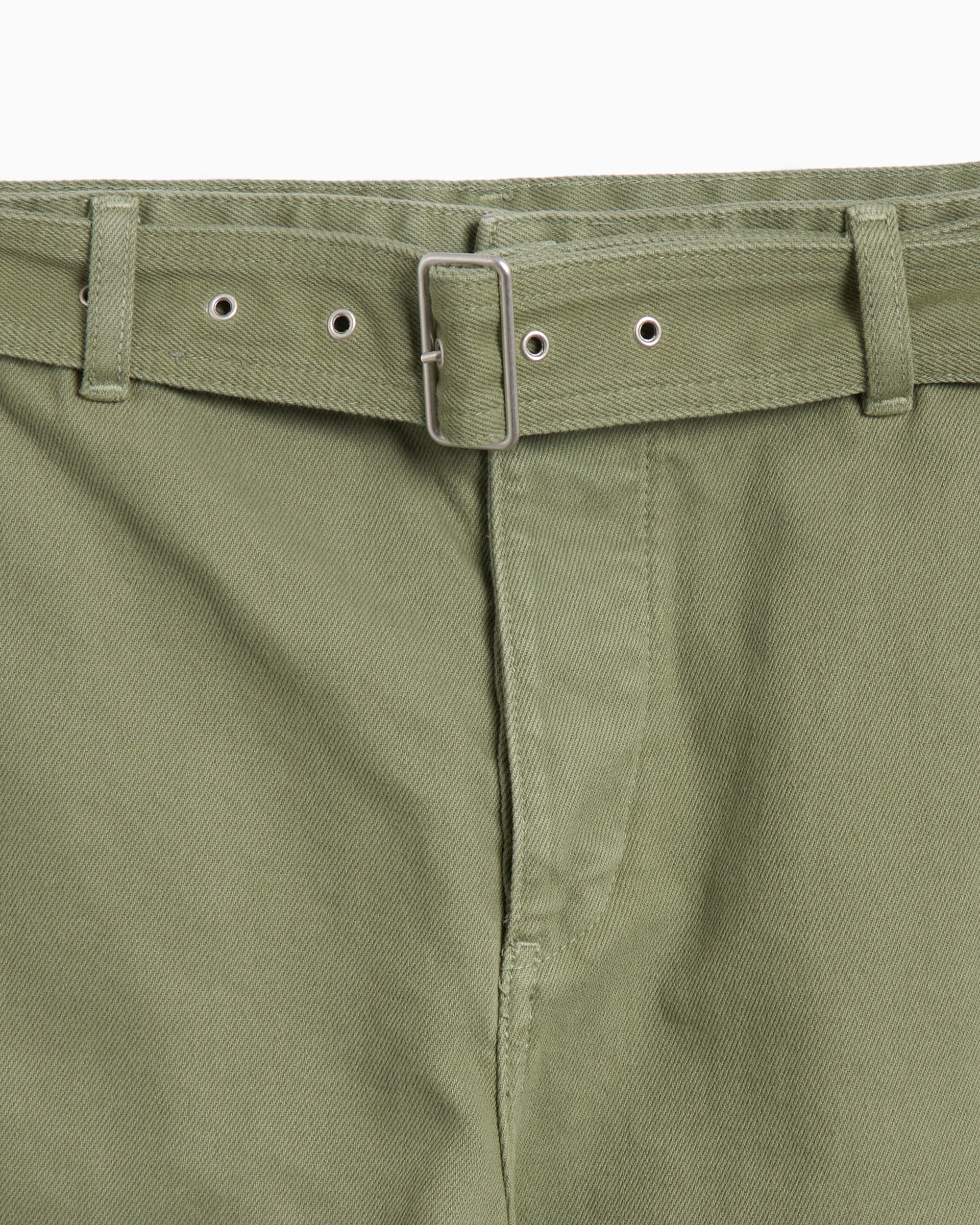 Maison Kitsuné Maison Kitsuné Belted Men's Denim Pants Relaxed Men's C