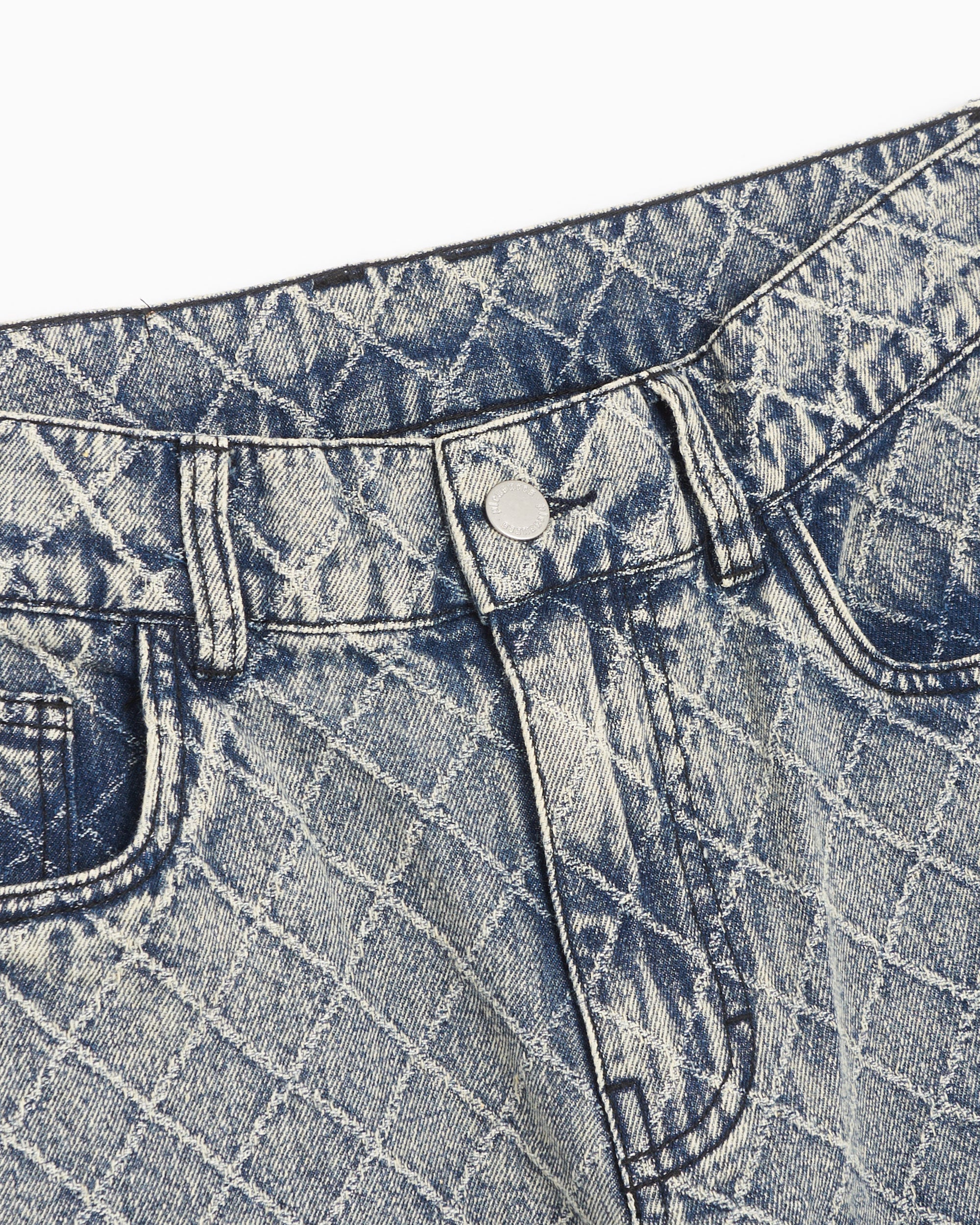 Jeans Pleasures Ingress 5 Pocket Men's Denim Pants Men's Jeans - P23SP036-INDIGO