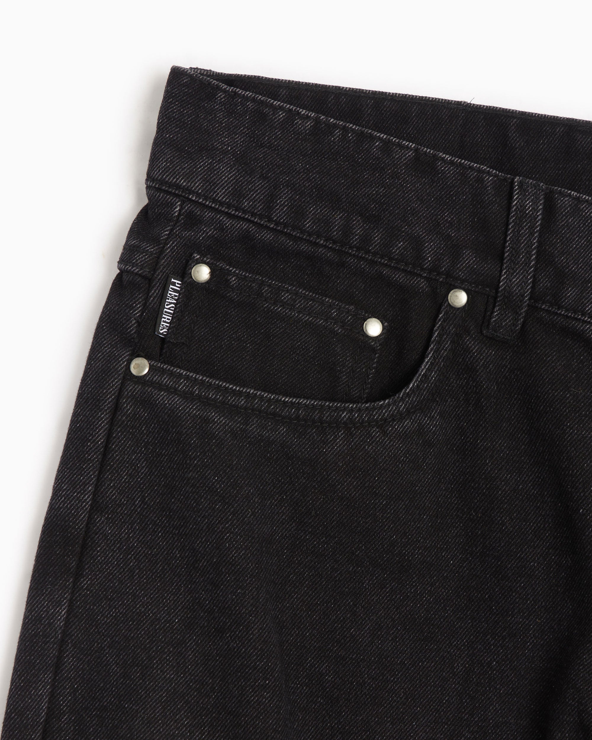 Jeans Pleasures x Sonic Youth Washing Machine Men's Denim Pants Men's Jeans - P23SY007-BLACK