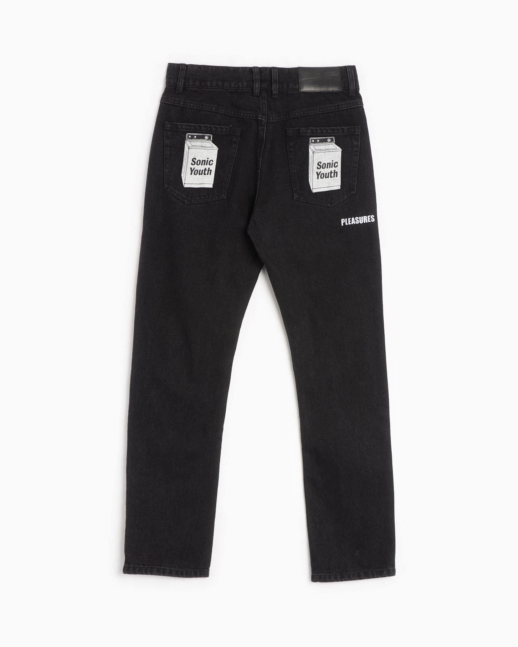 Pantalones vaqueros Pleasures x Sonic Youth Washing Machine Men's Deni