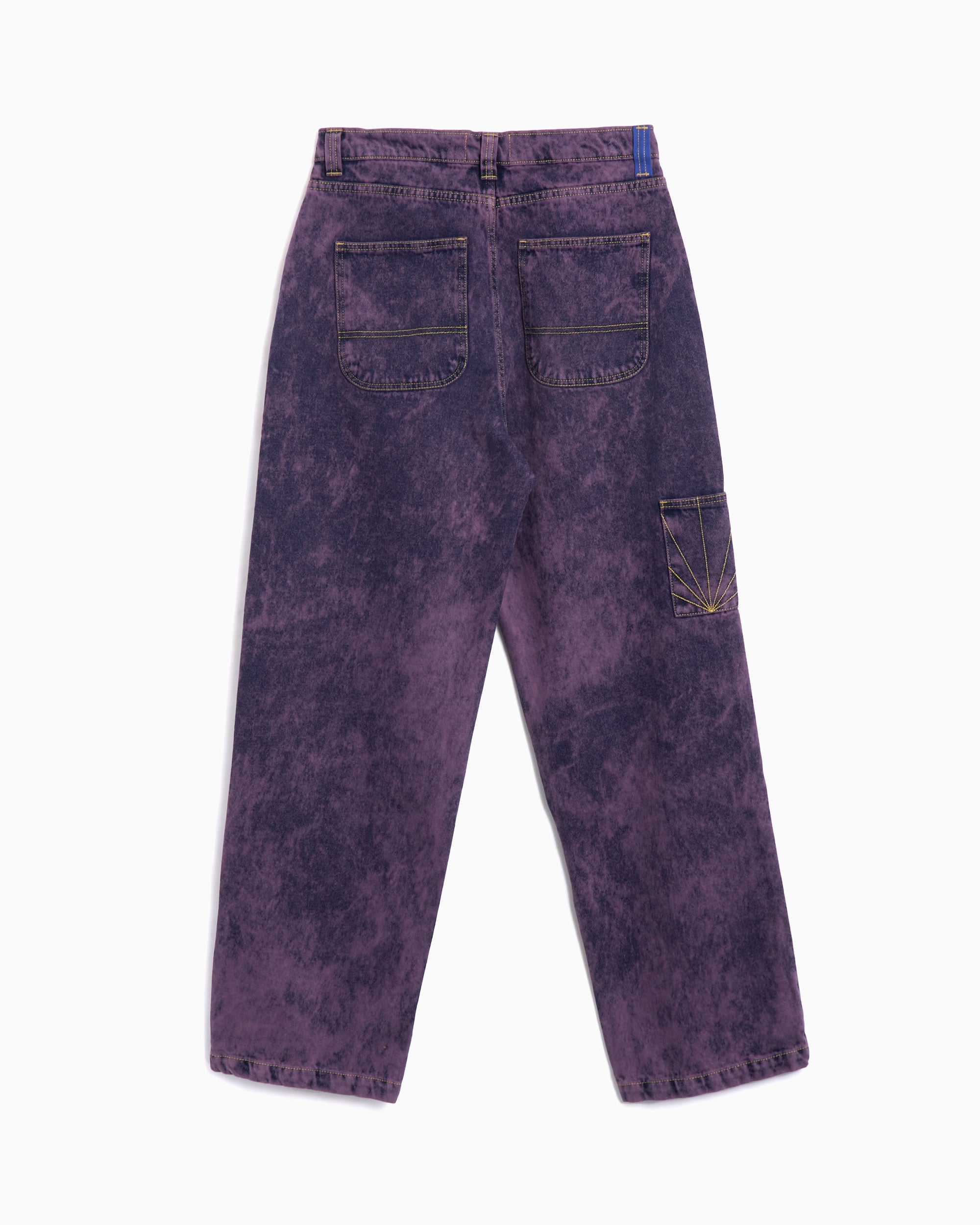 Jeans Rassvet Acid Wash Carpenter Work Men's Denim Pants​ Relaxed Men's Carpenter Jeans - PACC16P003-1