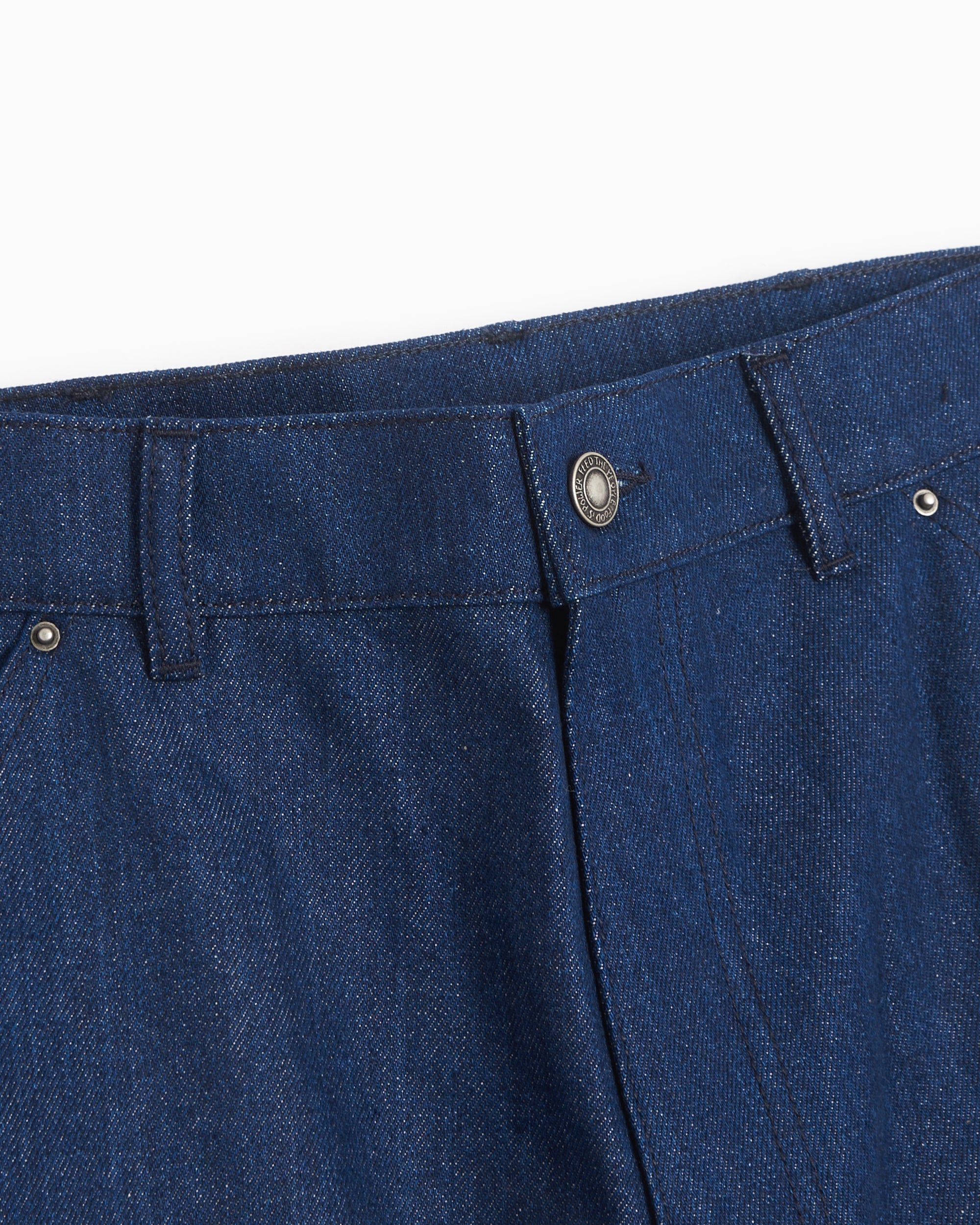 Sky High Farm Workwear Double Knee Unisex Denim Work Pants Unisex Jean