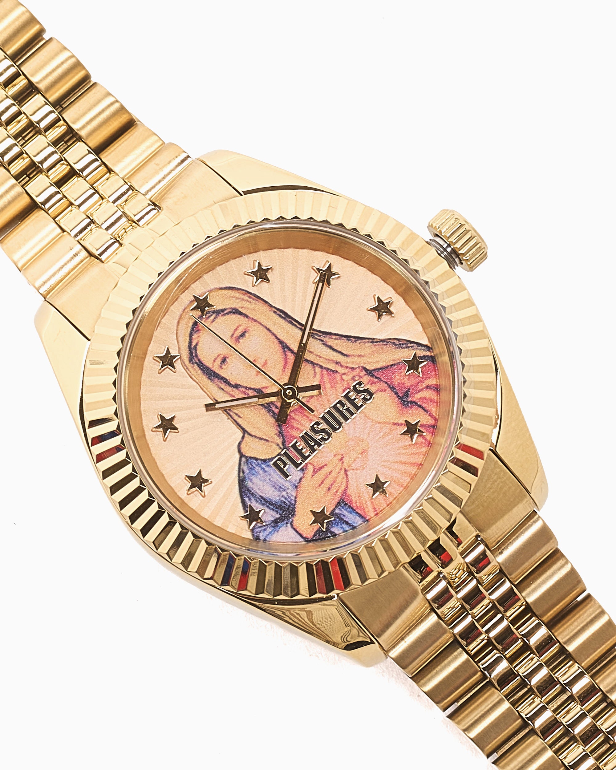 Jewelry Pleasures Faith Unisex Watch - P26SP041-GOLD