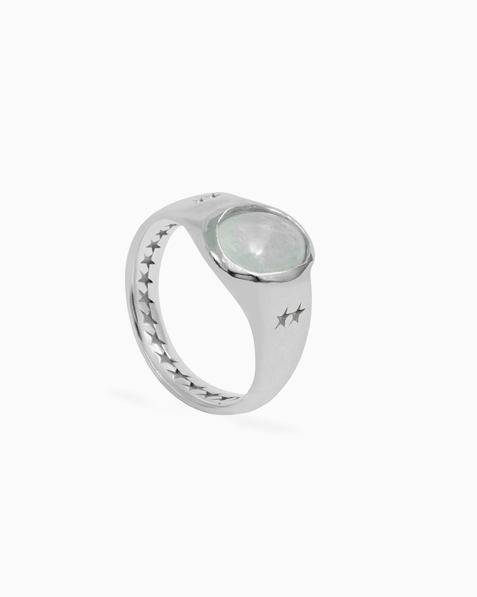 Jewelry TwoJeys Vertical Stone White Unisex Ring - 405926250