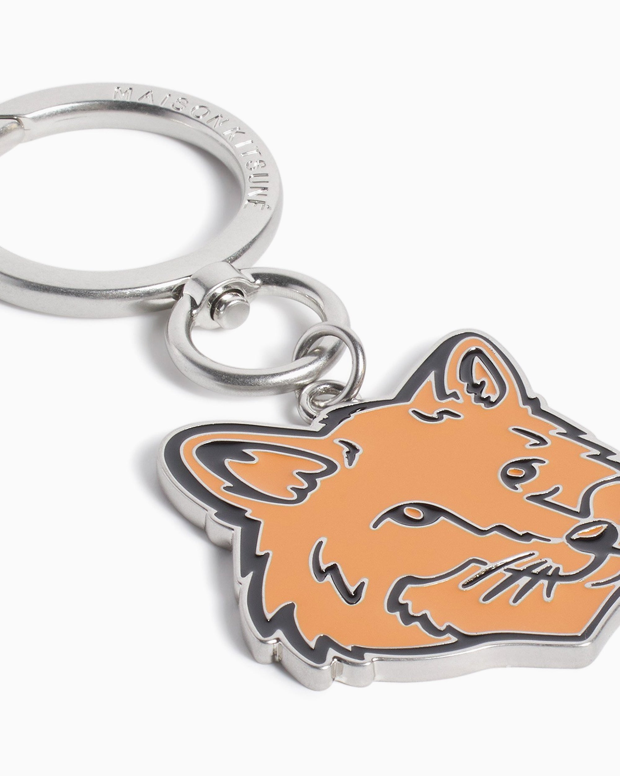Maison Kitsuné Fox Head Unisex Keychain