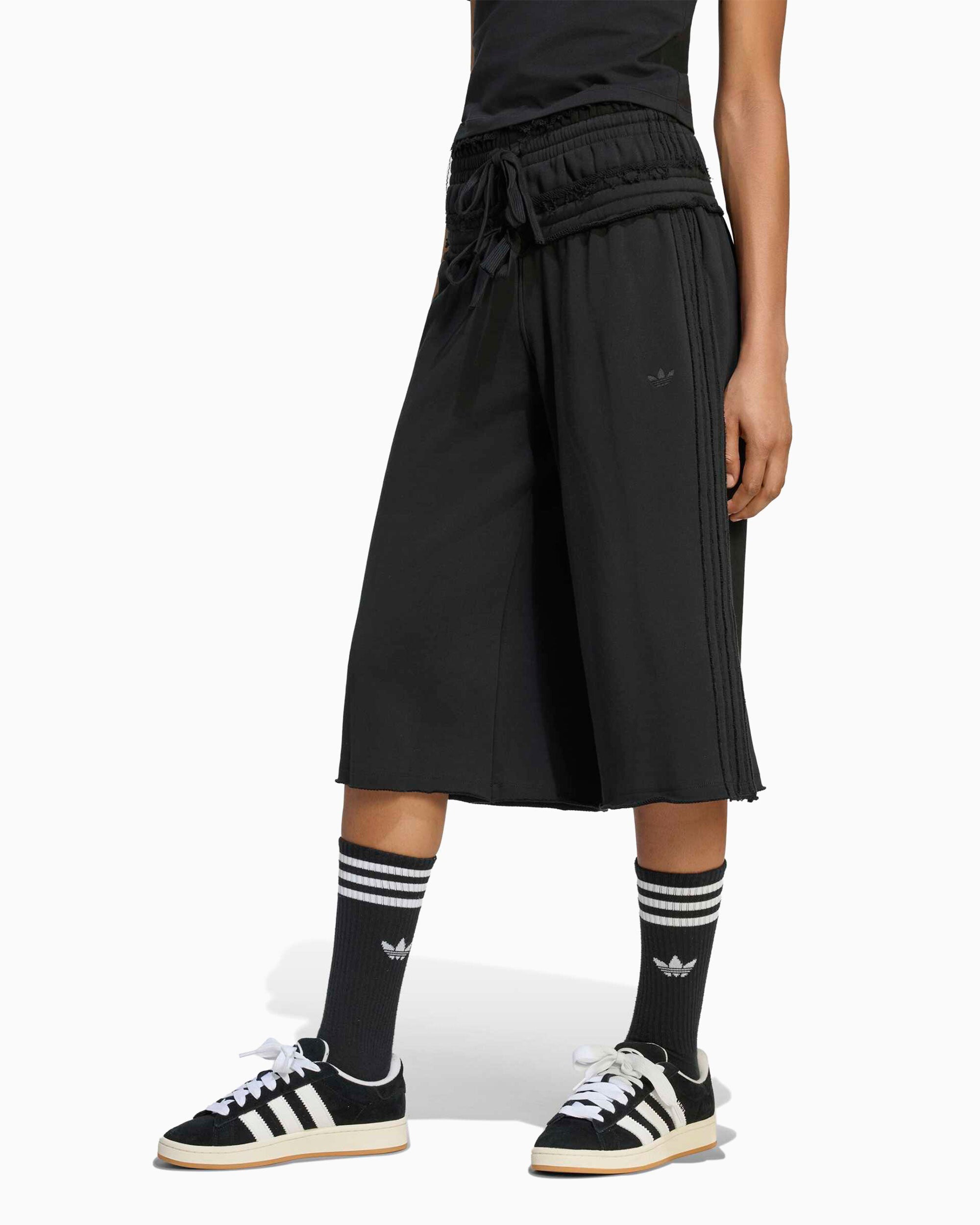 Pants adidas Originals Double Waistband Crop Women's Wide Leg Pants - KS9230