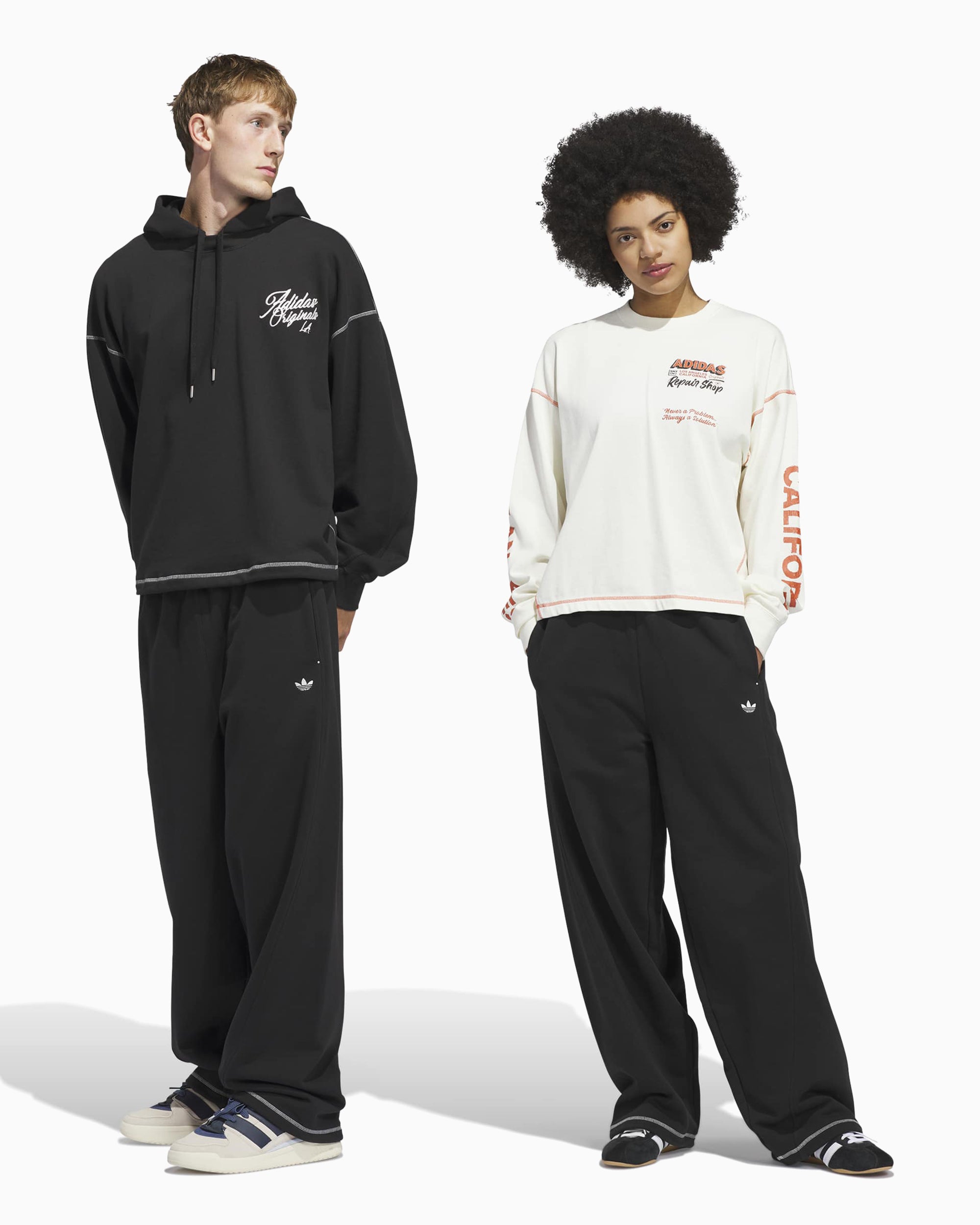 adidas Originals Los Angeles Santa Monica Relaxed Unisex Track Pants