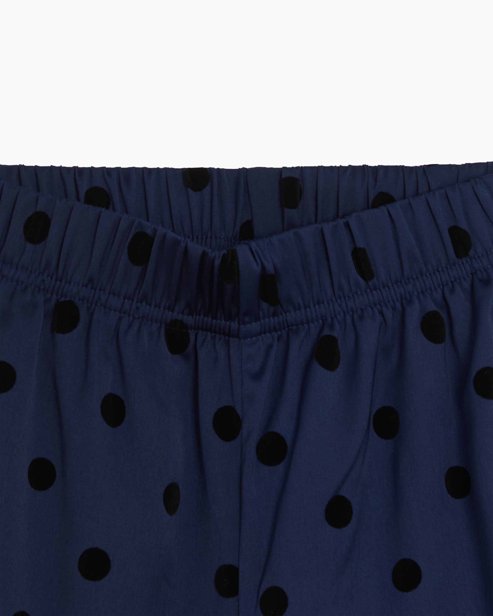 Pants adidas Originals Satin Polka Dots Women's Wide Leg Pants - LI2844