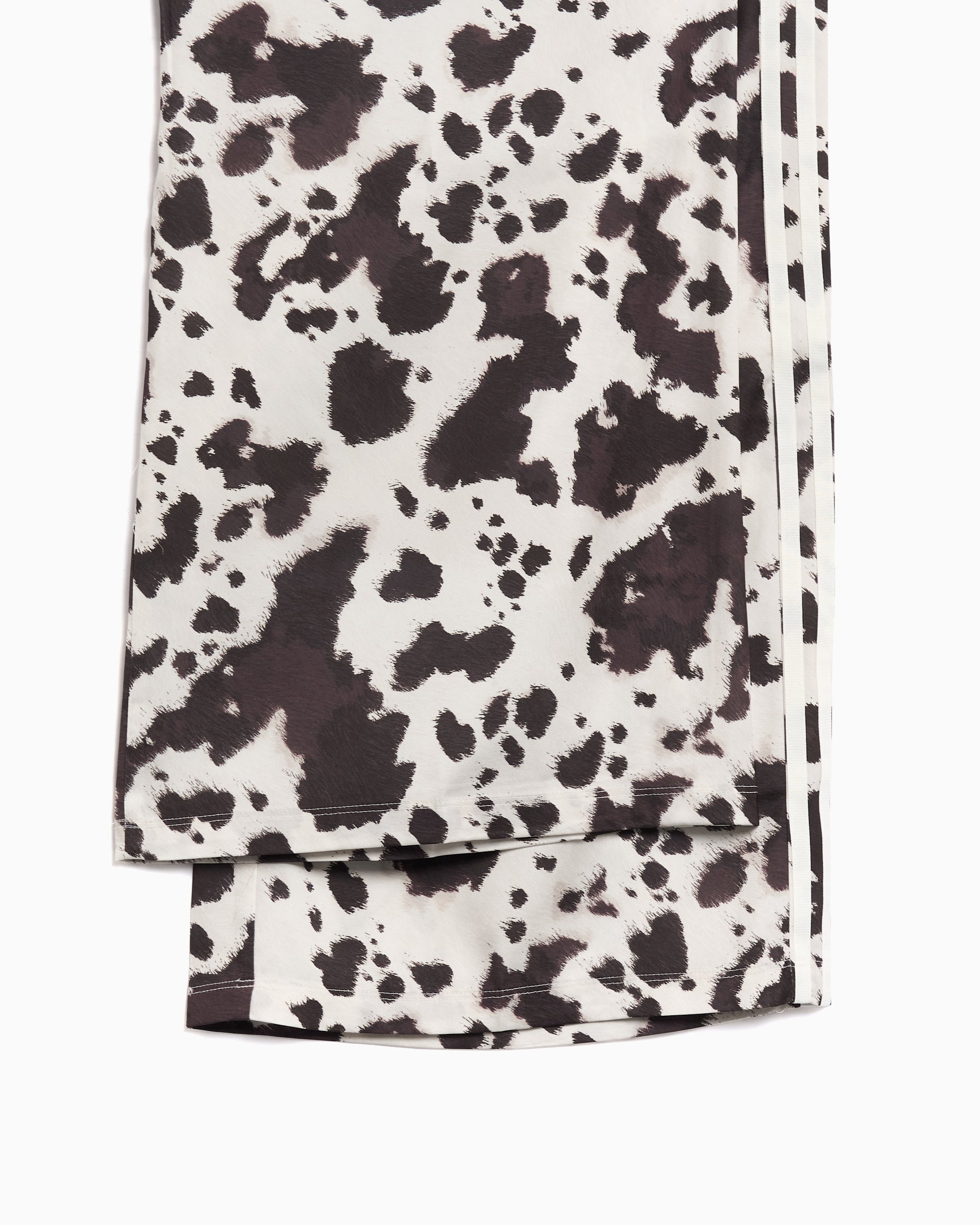 adidas Originals Satin Wide Leg Animal Print Women's Track Pants