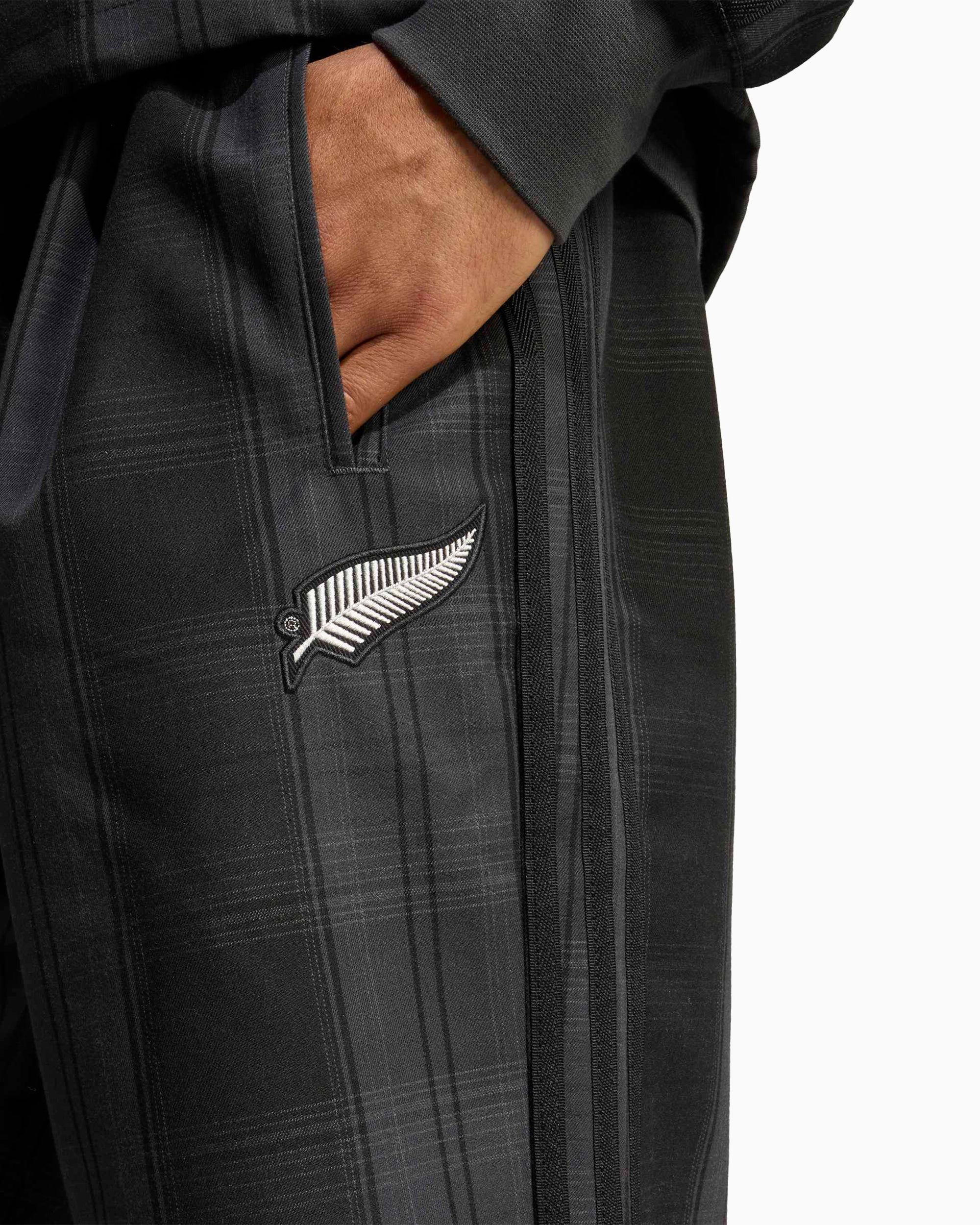 adidas Originals x All Blacks Firebird Plaid Relaxed Men's Track Pants