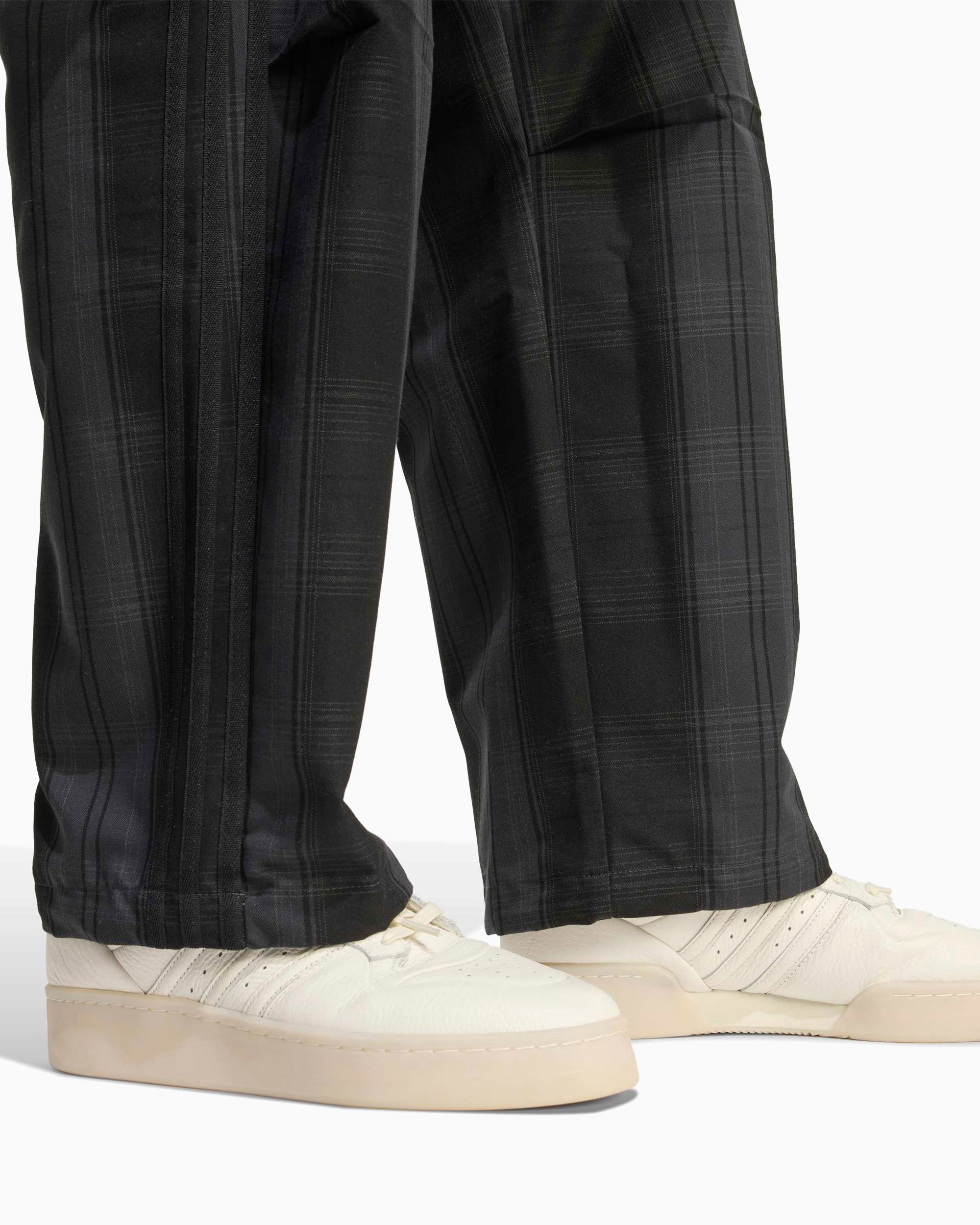 adidas Originals x All Blacks Firebird Plaid Relaxed Men's Track Pants adidas Originals x All Blacks Firebird Plaid Relaxed Men's Track Pants