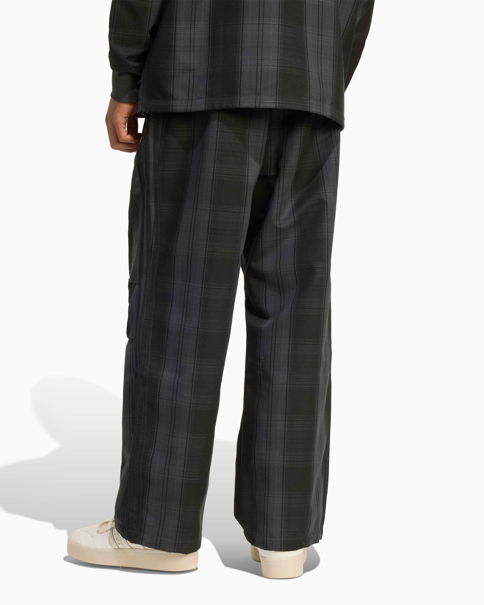 Pants adidas Originals x All Blacks Firebird Plaid Relaxed Men's Track Pants - KG4637