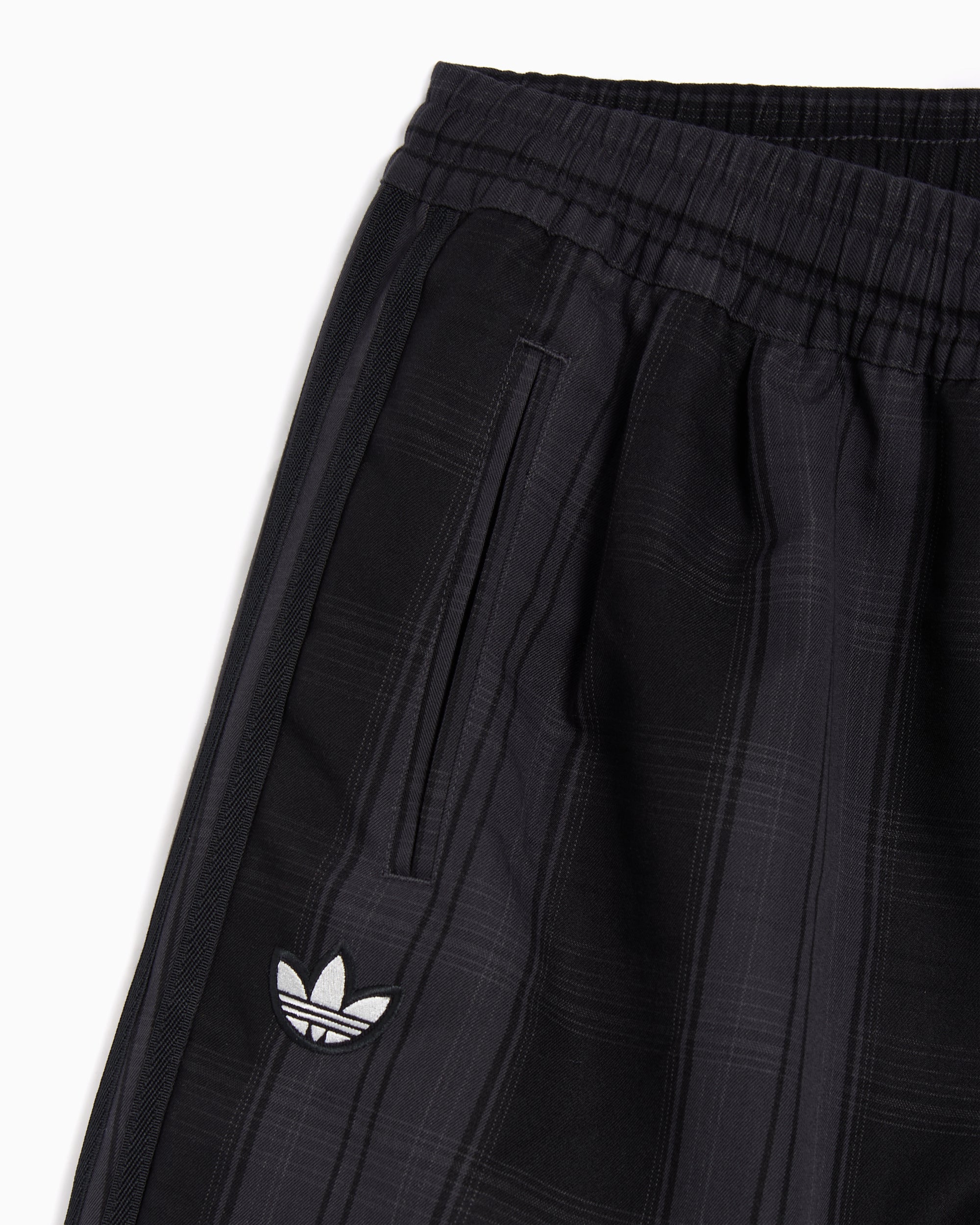 Pants adidas Originals x All Blacks Firebird Plaid Relaxed Men's Track Pants - KG4637