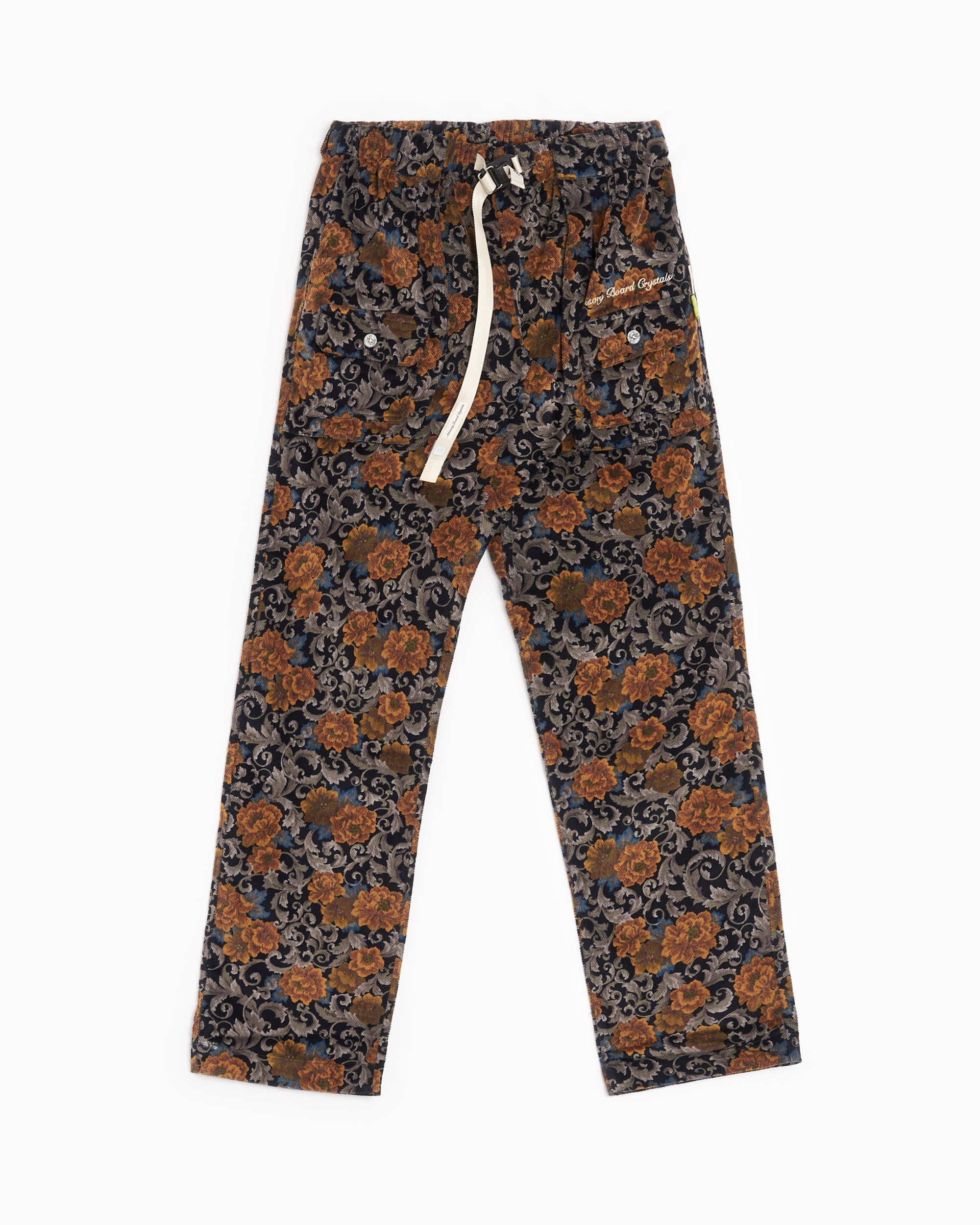 Advisory Board Crystals Abc. Floral Jacquard Men's Work Pants Men's Pa