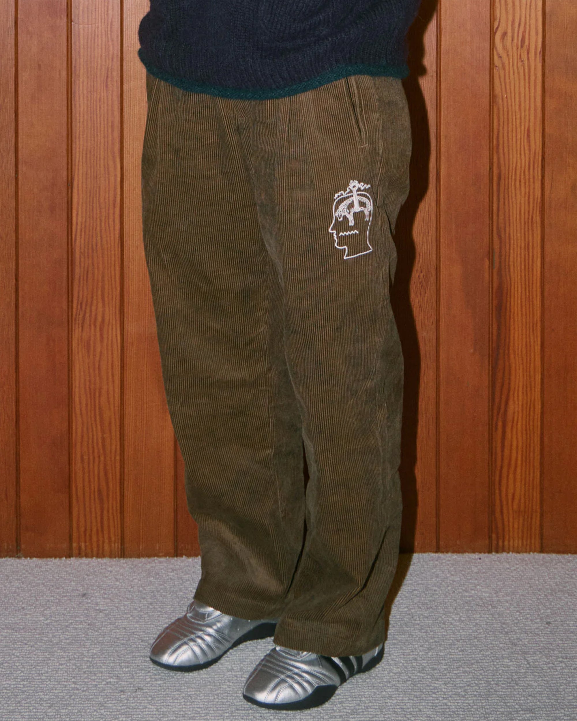 パンツ Brain Dead Brooks Brothers Chino Trouser Brain Dead - Brain Dead X Brooks Brothers California Pleated Chino