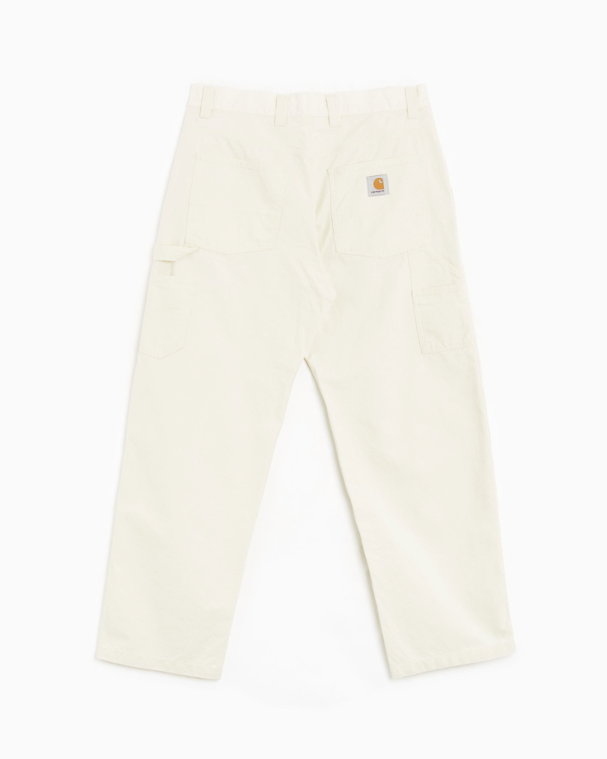 P*u様 90s Carhartt アイボリー ワークパンツ W34×L33 D 古着 90s USA製 Carhartt Wニー ホワイト ペインター ワーク パンツ