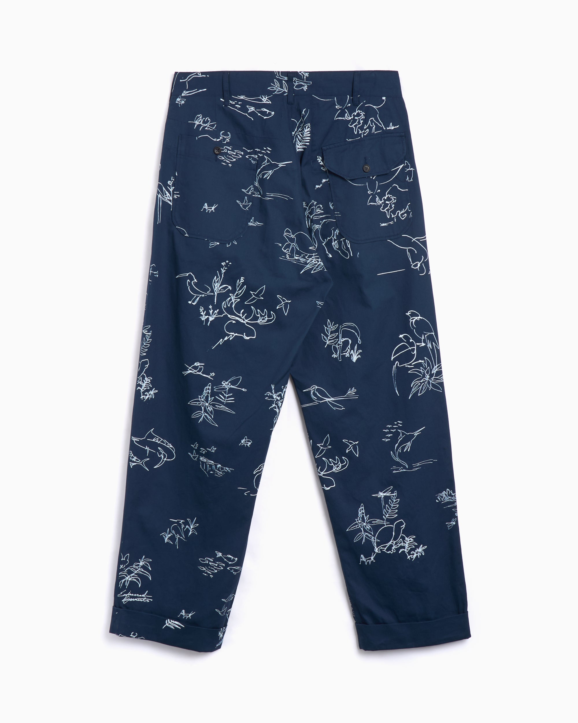 Engineered Garments Carlyle Men's Pants Relaxed Men's Baggy Pants
