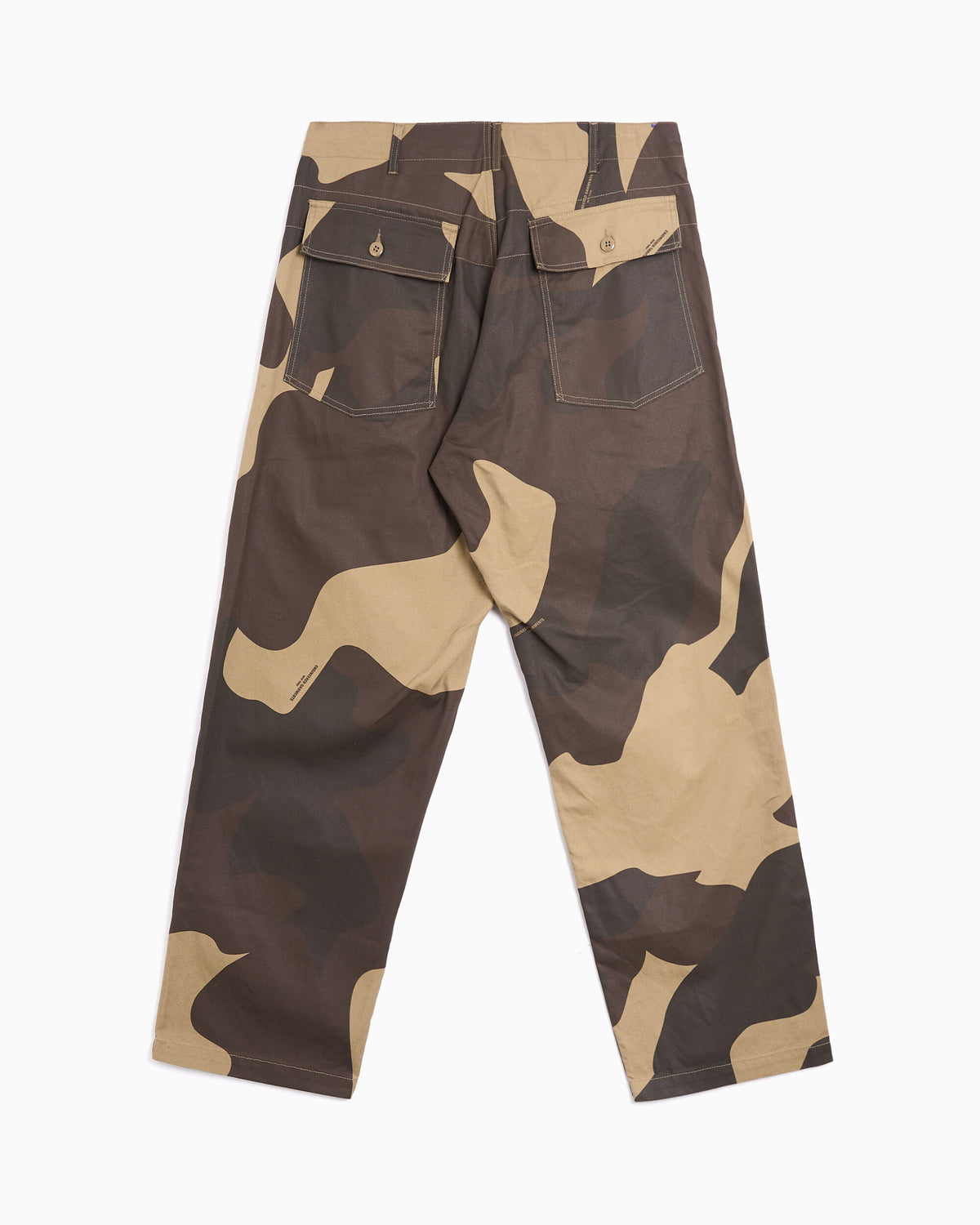 Pants Engineered Garments Fatigue Camo Relaxed Men's Pants - 26F1F005-CT302