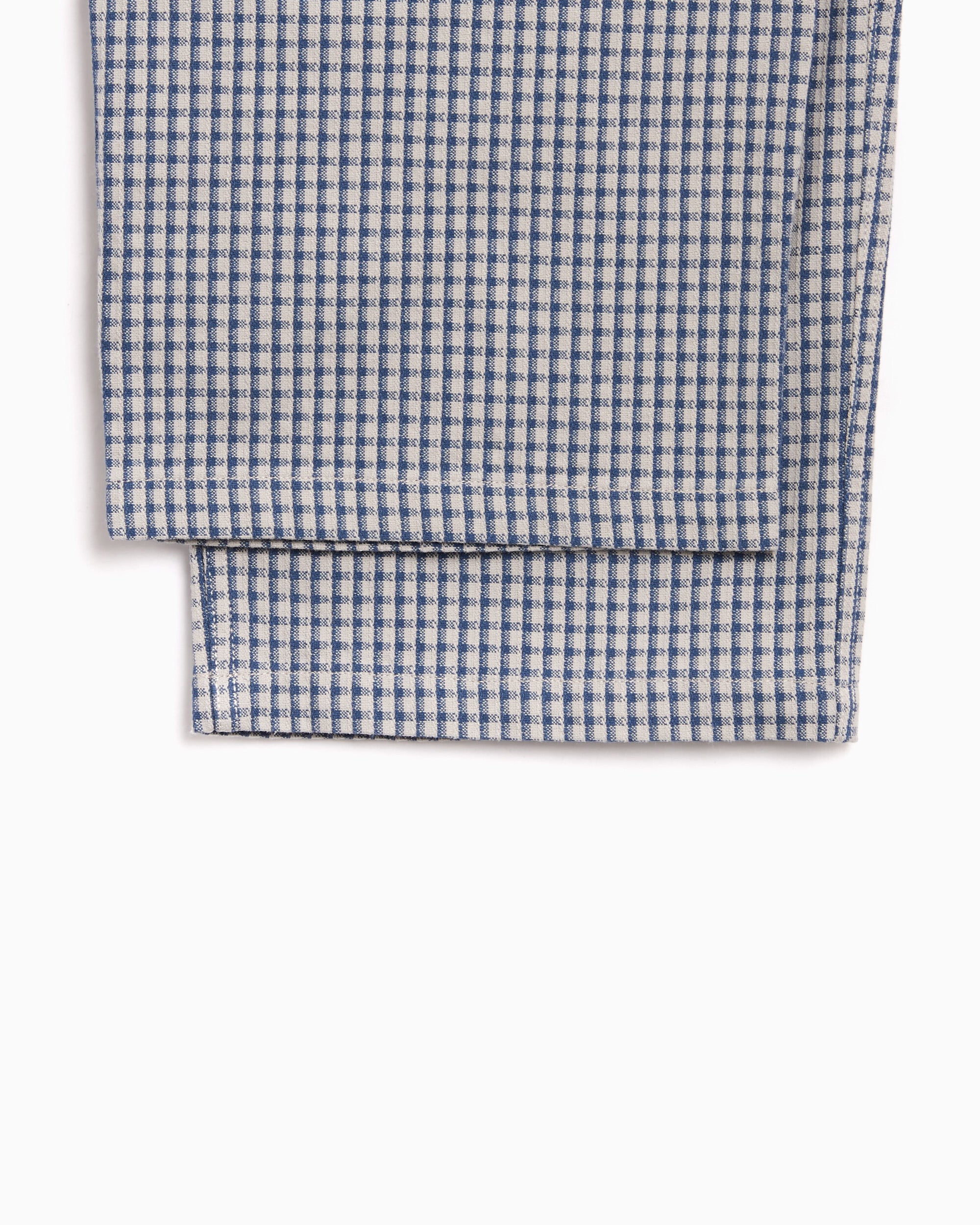 Pants Gramicci Dobby Checkered Relaxed Men's Sweatpants - G6FM-P024-ROYAL