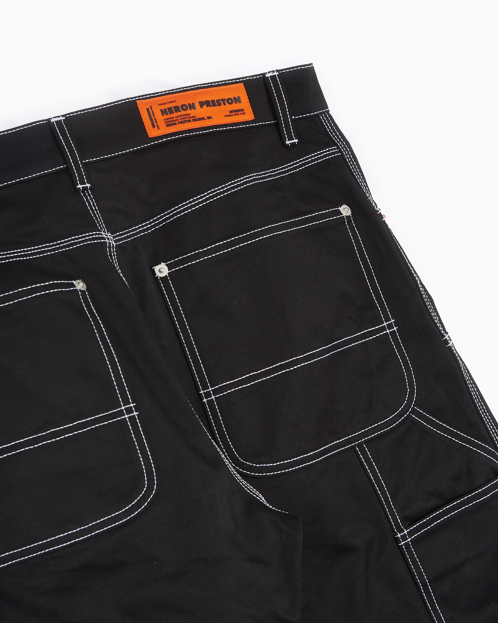 Heron Preston デザインチノパンツ Heron Preston Canvas Carpenter Men's Pants Men's Pants