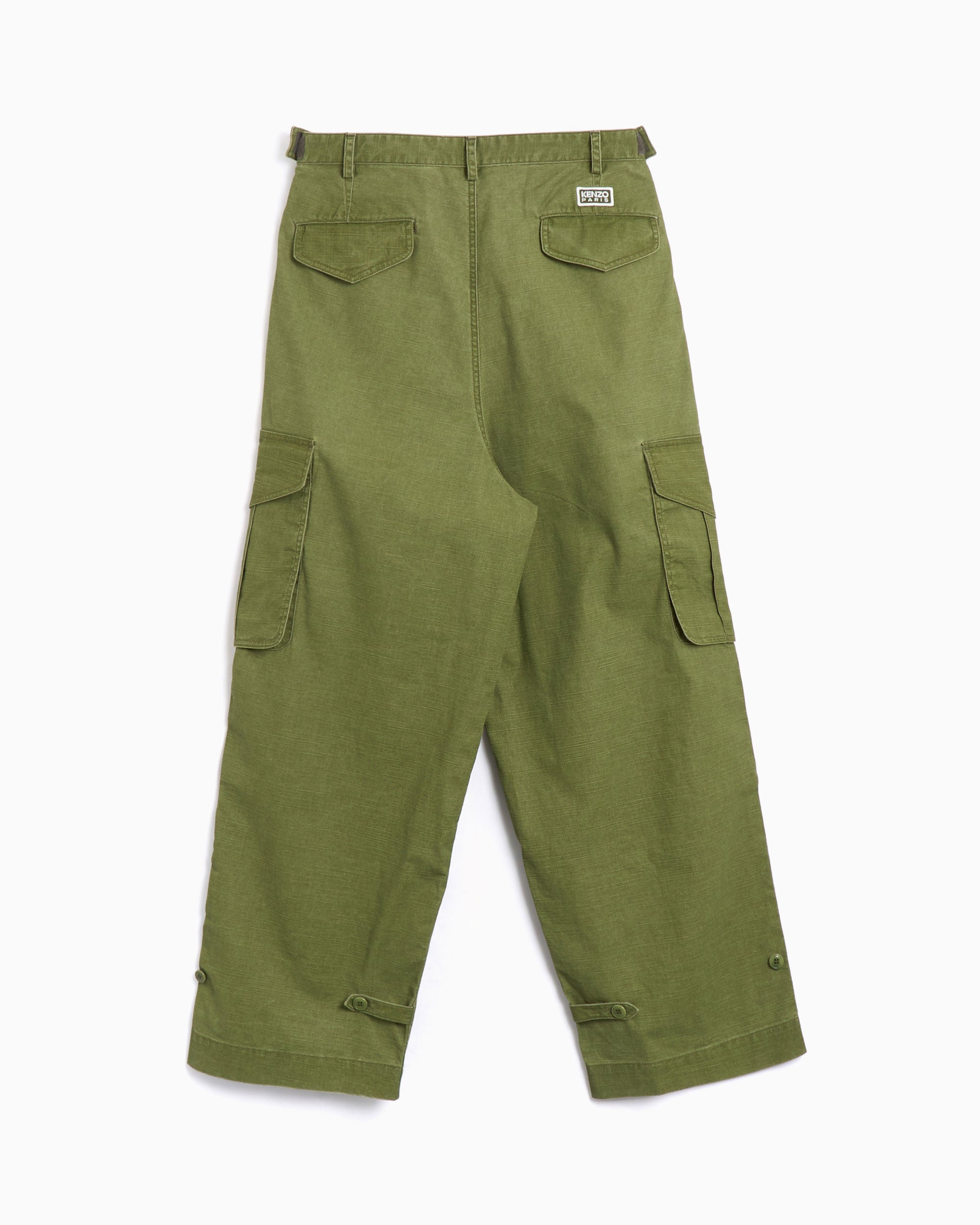 Pants Kenzo Adjustable Men's Cargo Pants Relaxed Men's Cargo Pants - FF55PA2459GD-48