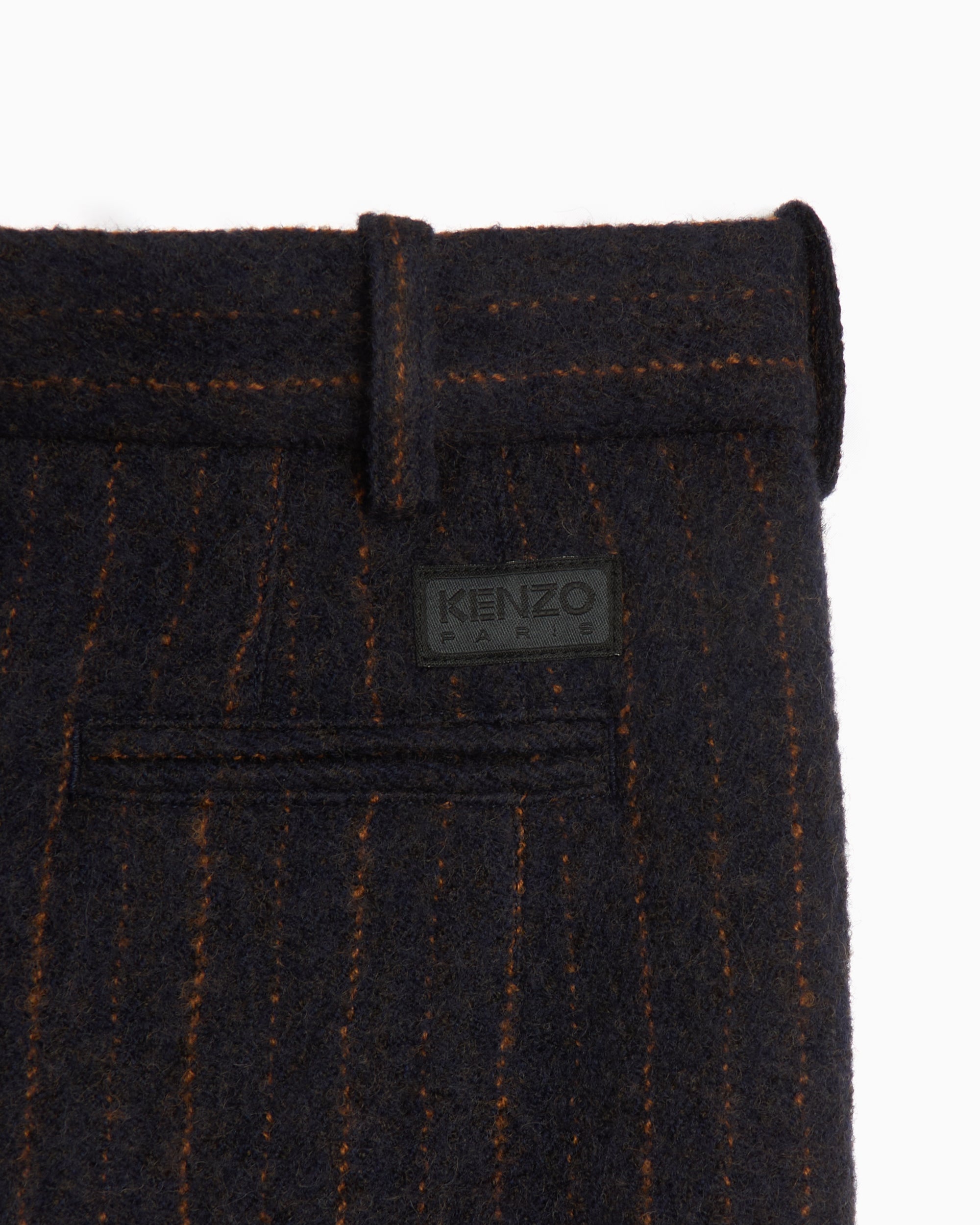 Kenzo Men's Straight Pleated Tailored Pants Men's Pants