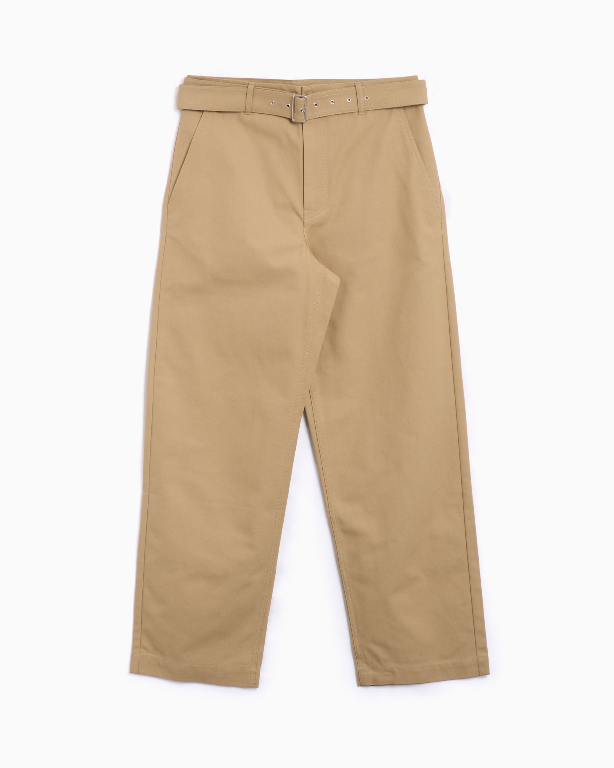 Pants Maison Kitsuné Maison Kitsuné Belted Men's Pants Relaxed Men's Cargo Pants - OM01123WW9040-0102