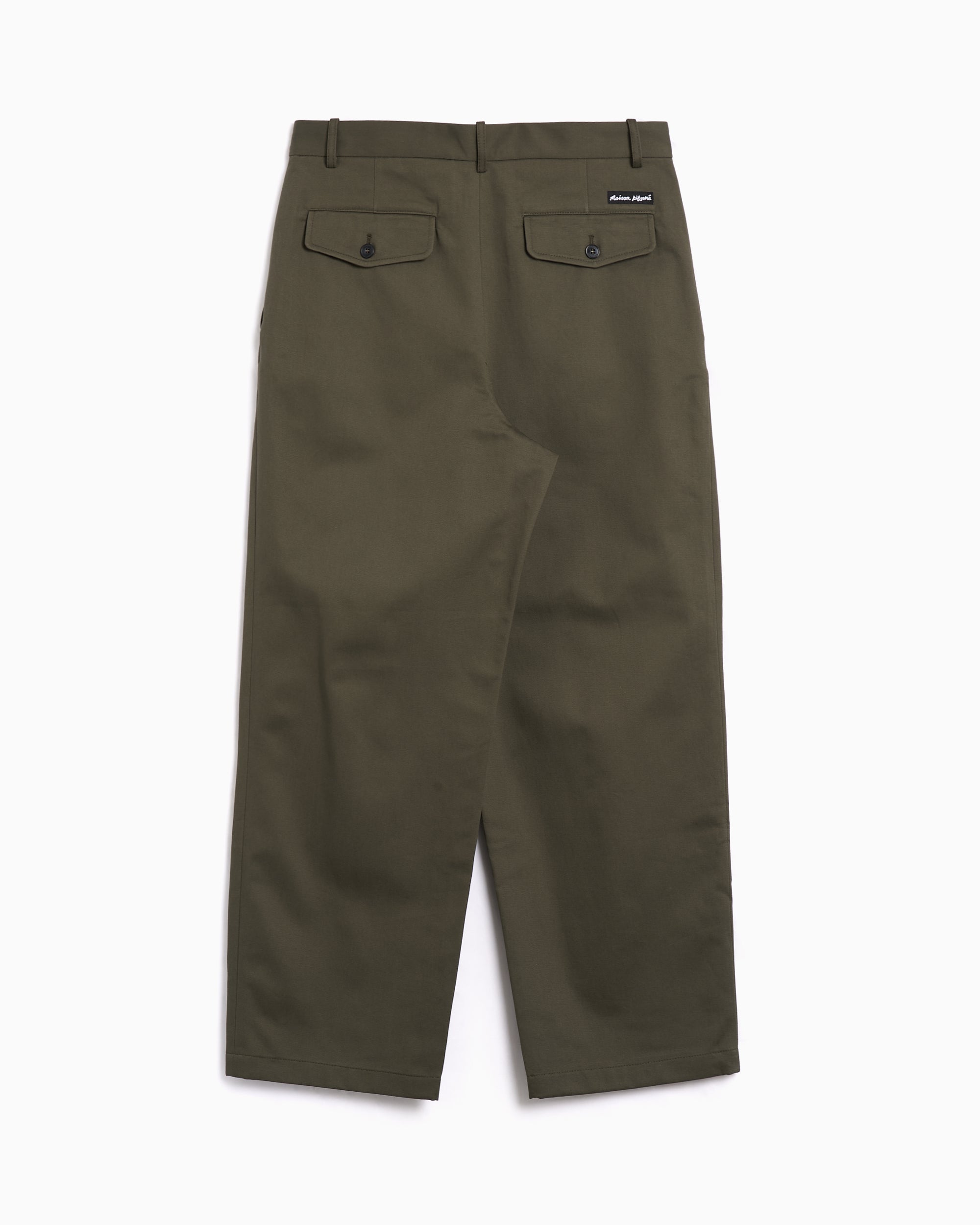 Maison Kitsuné Pleated Relaxed Men's Chino Pants