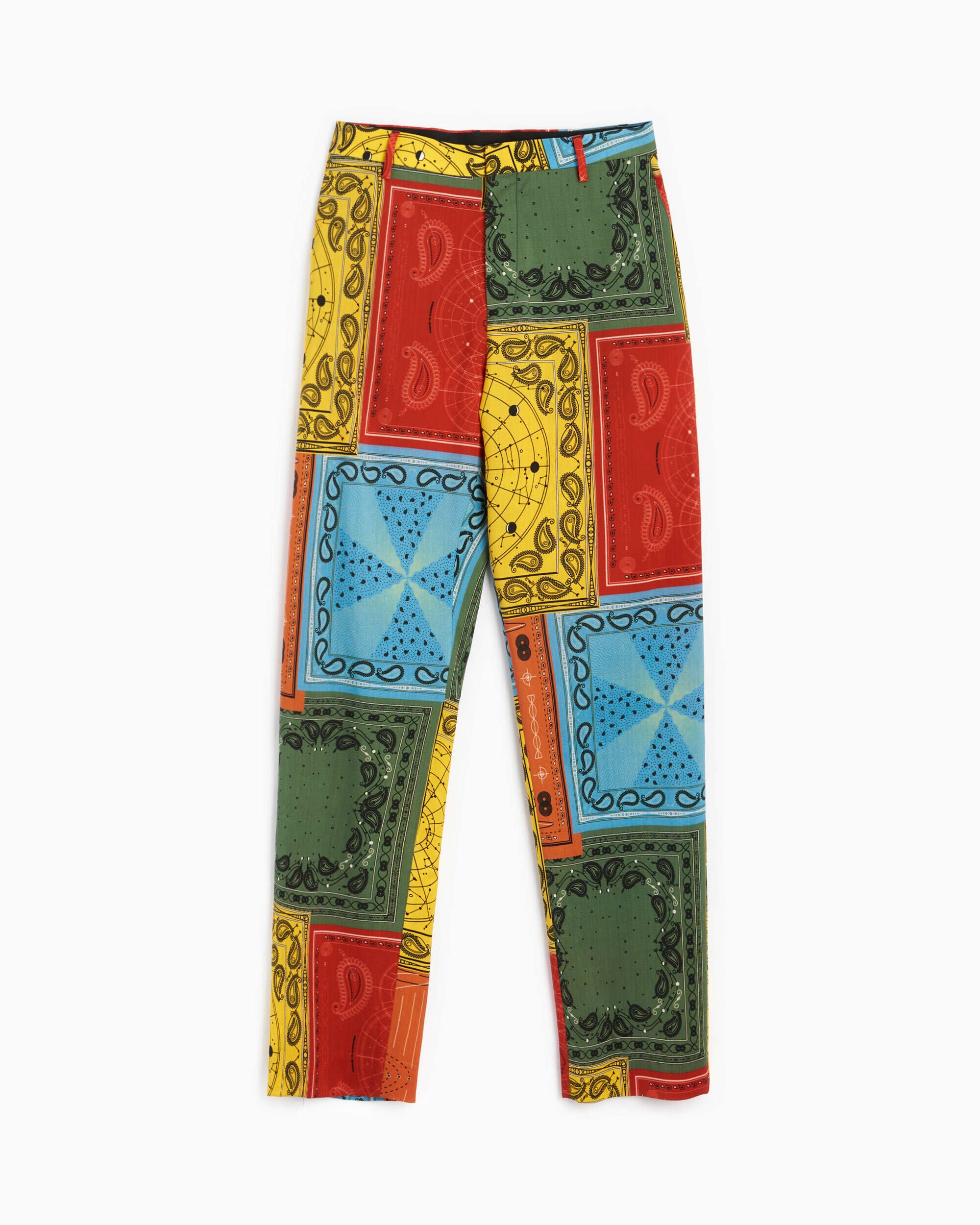 Marcelo burlon Patagonia 1976 pants 三代目 Marcelo Burlon Bandana Men's Allover Printed Straight Leg Pants Men's